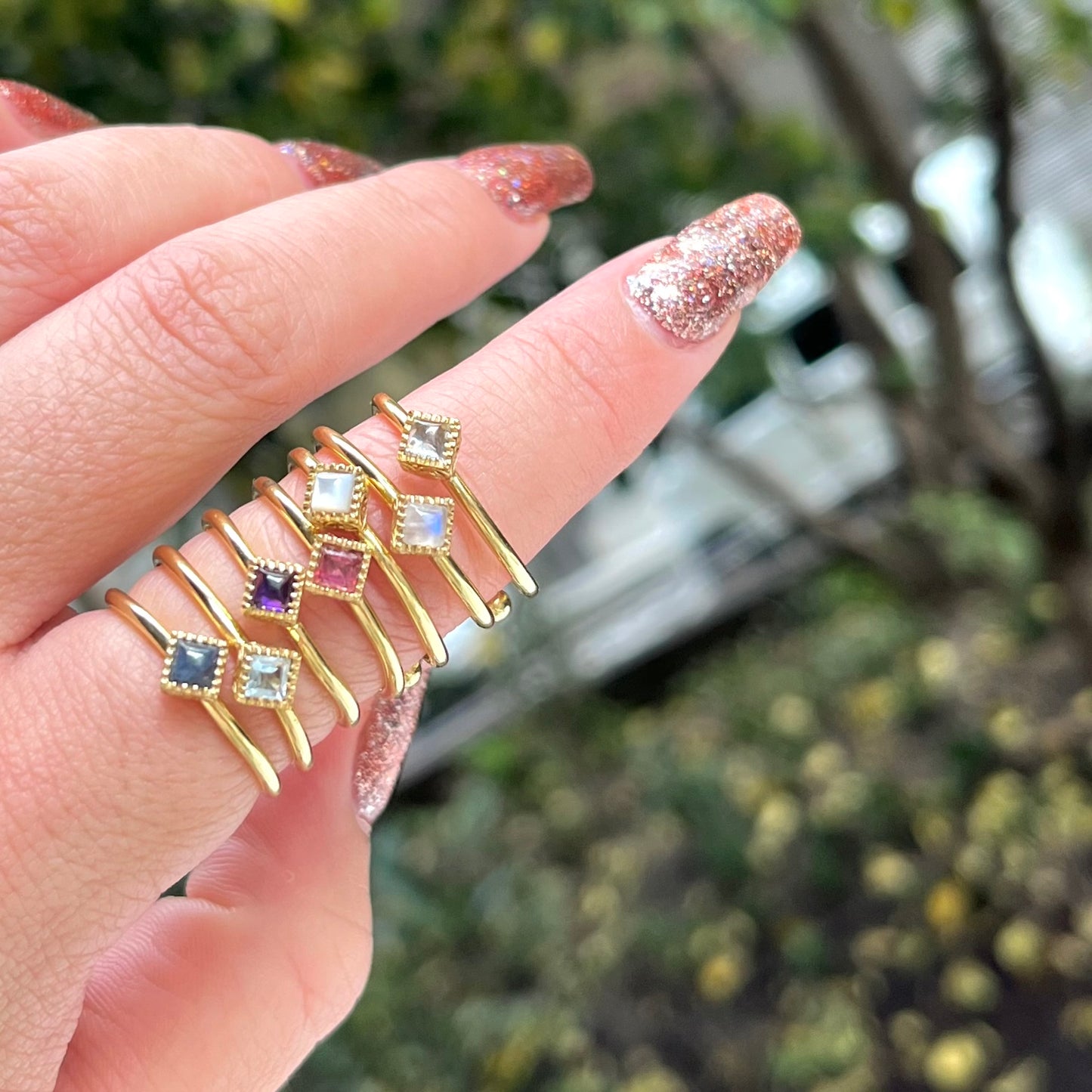 Brass petit ring 68