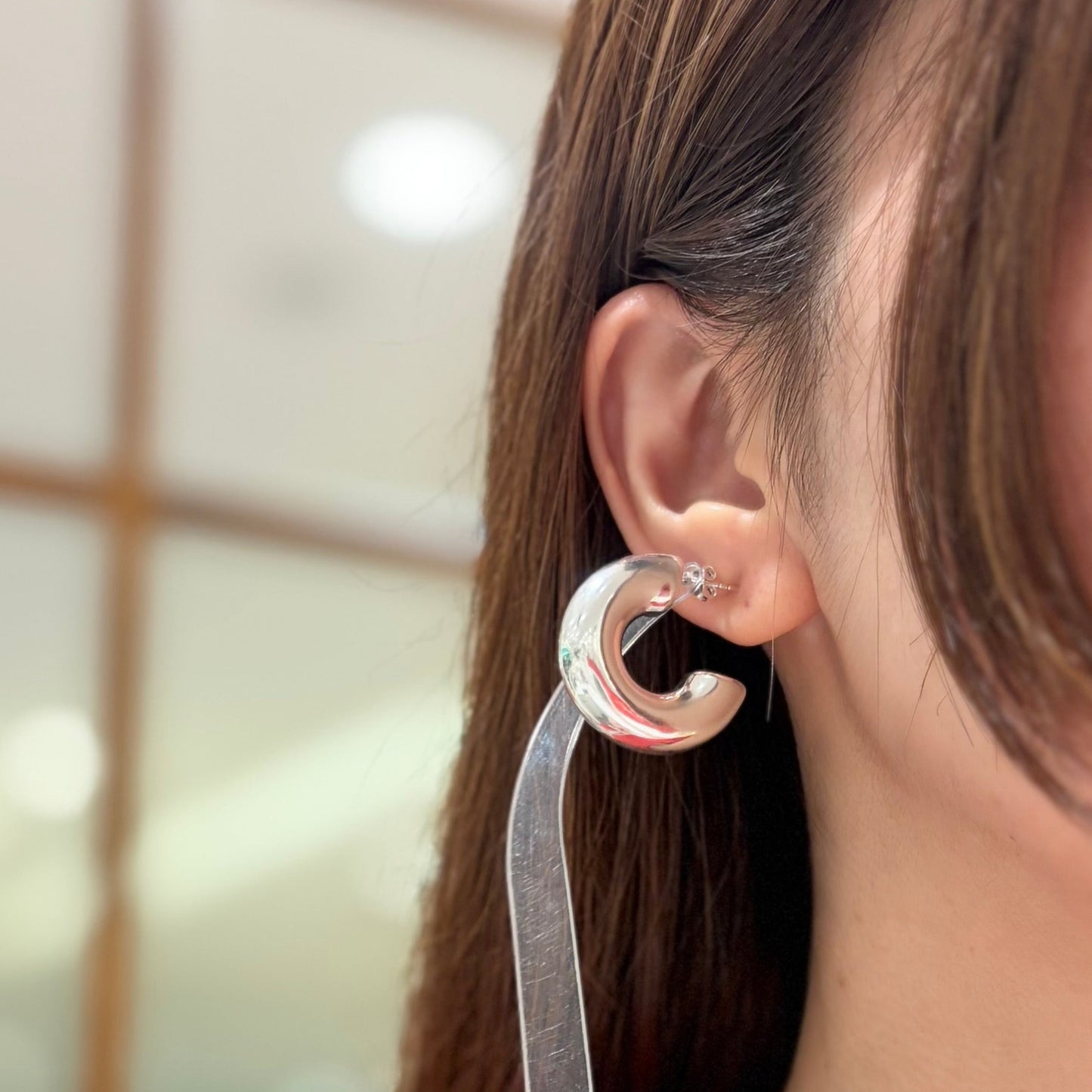 Silver925 hoop pierce 2