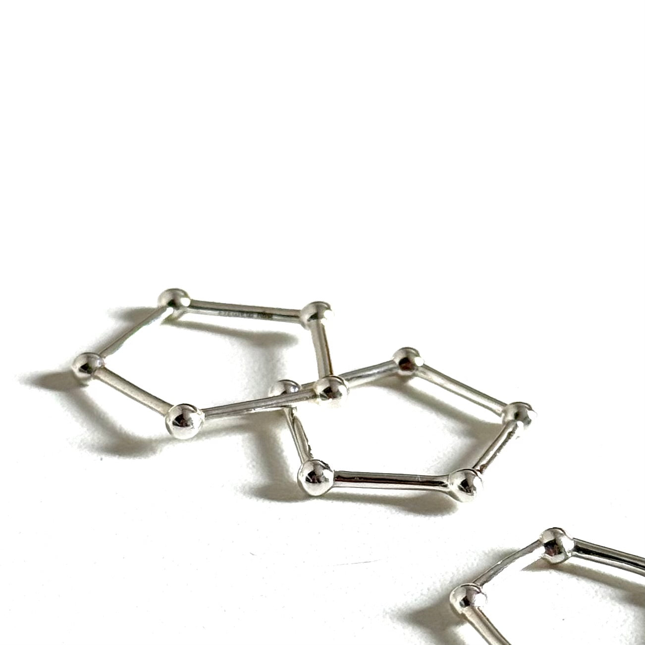 Silver925 plain ring 〈Pentagon〉 – Biju mam