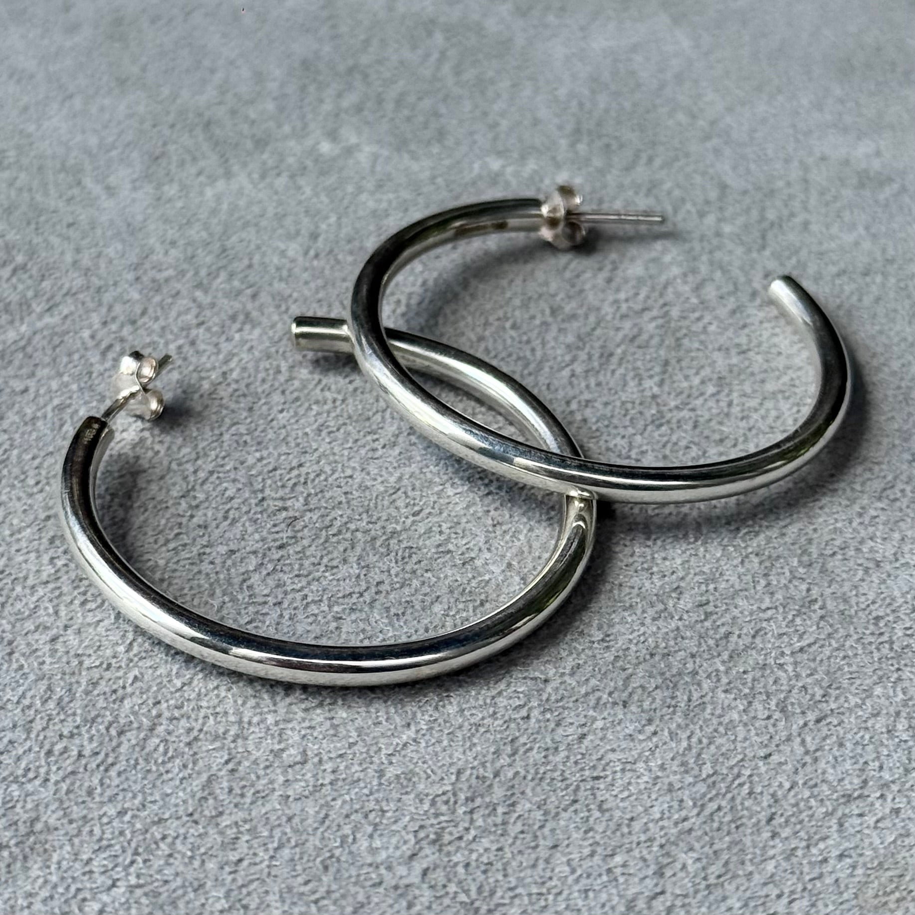Silver925 hoop pierce 9 – Biju mam