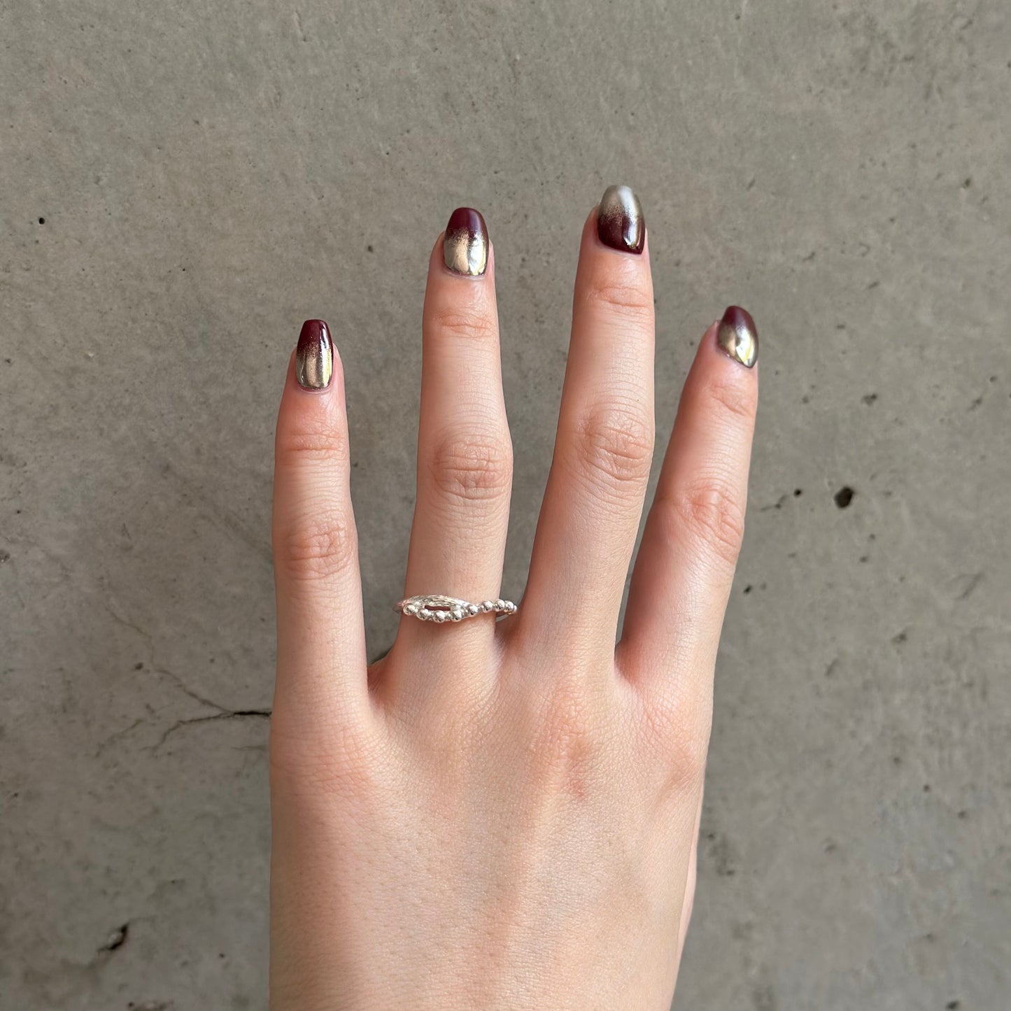 Silver925 plain ring 79