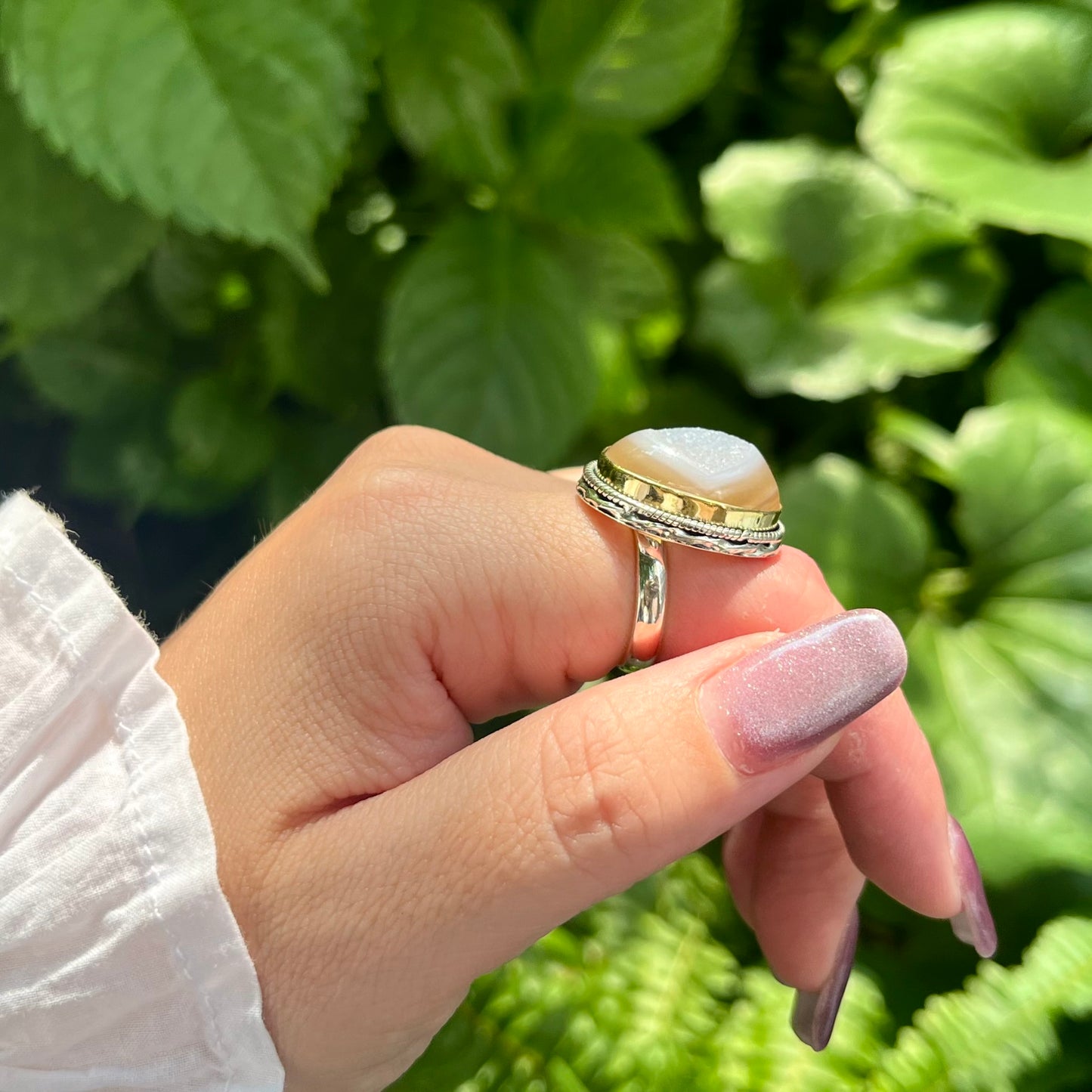 Window druzy ring 2
