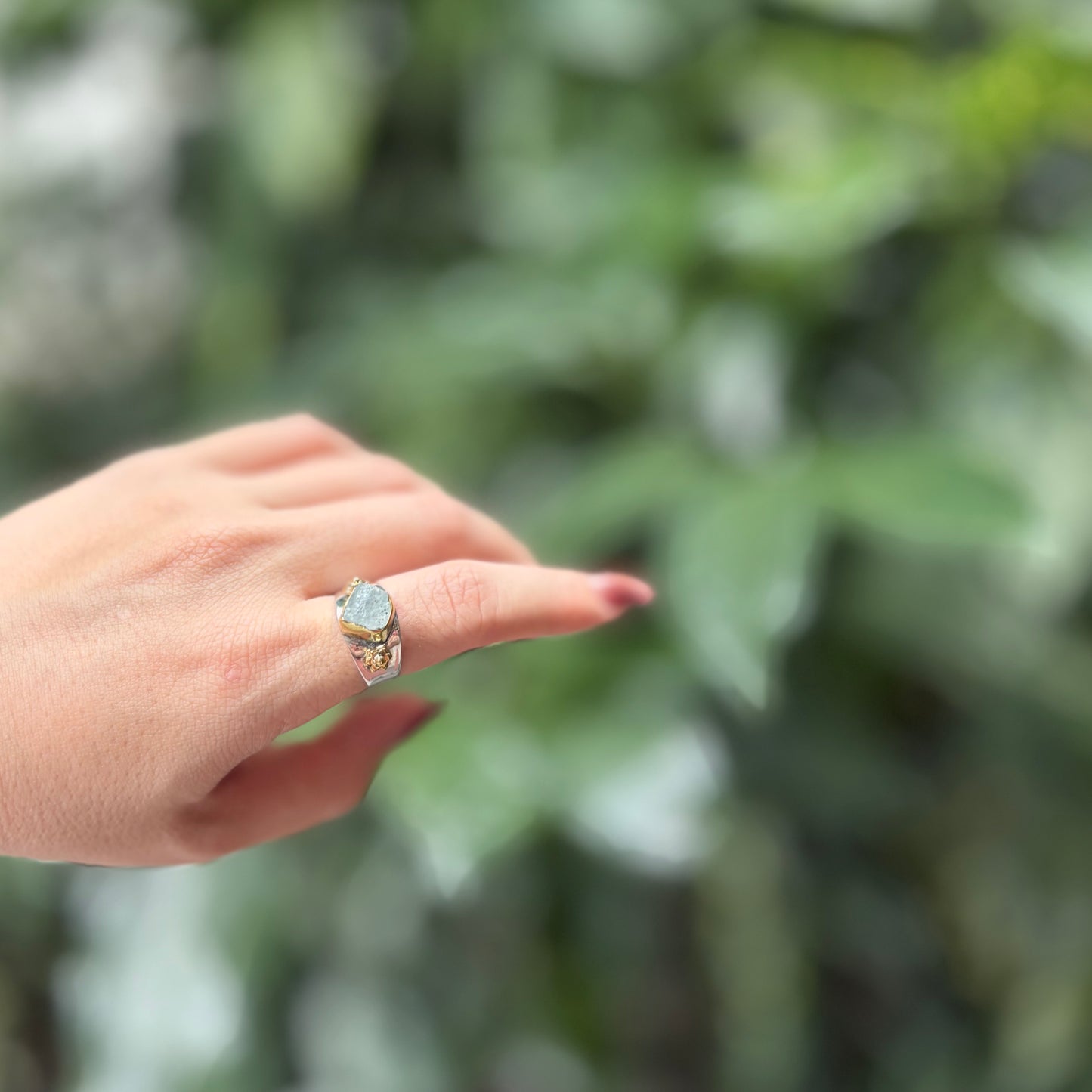 Rough cut Connect ring