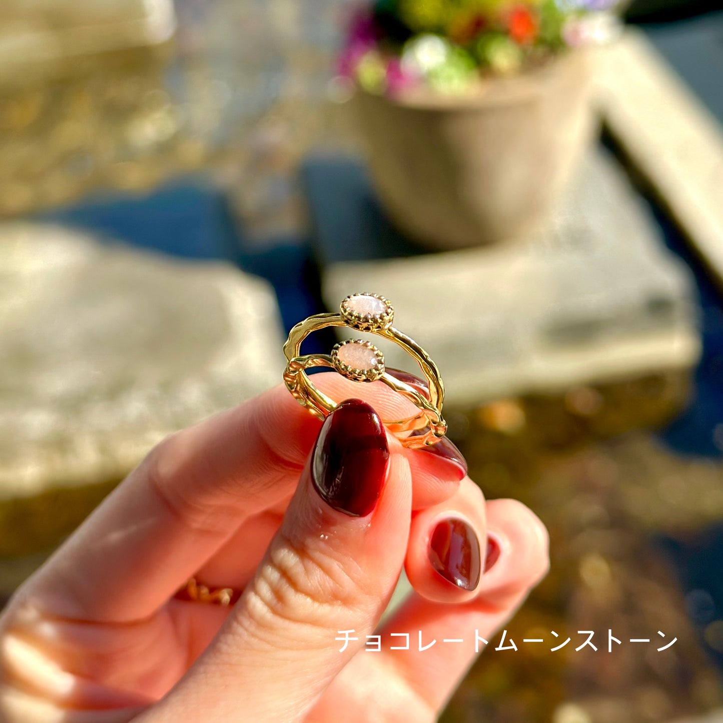 Brass petit ring 50