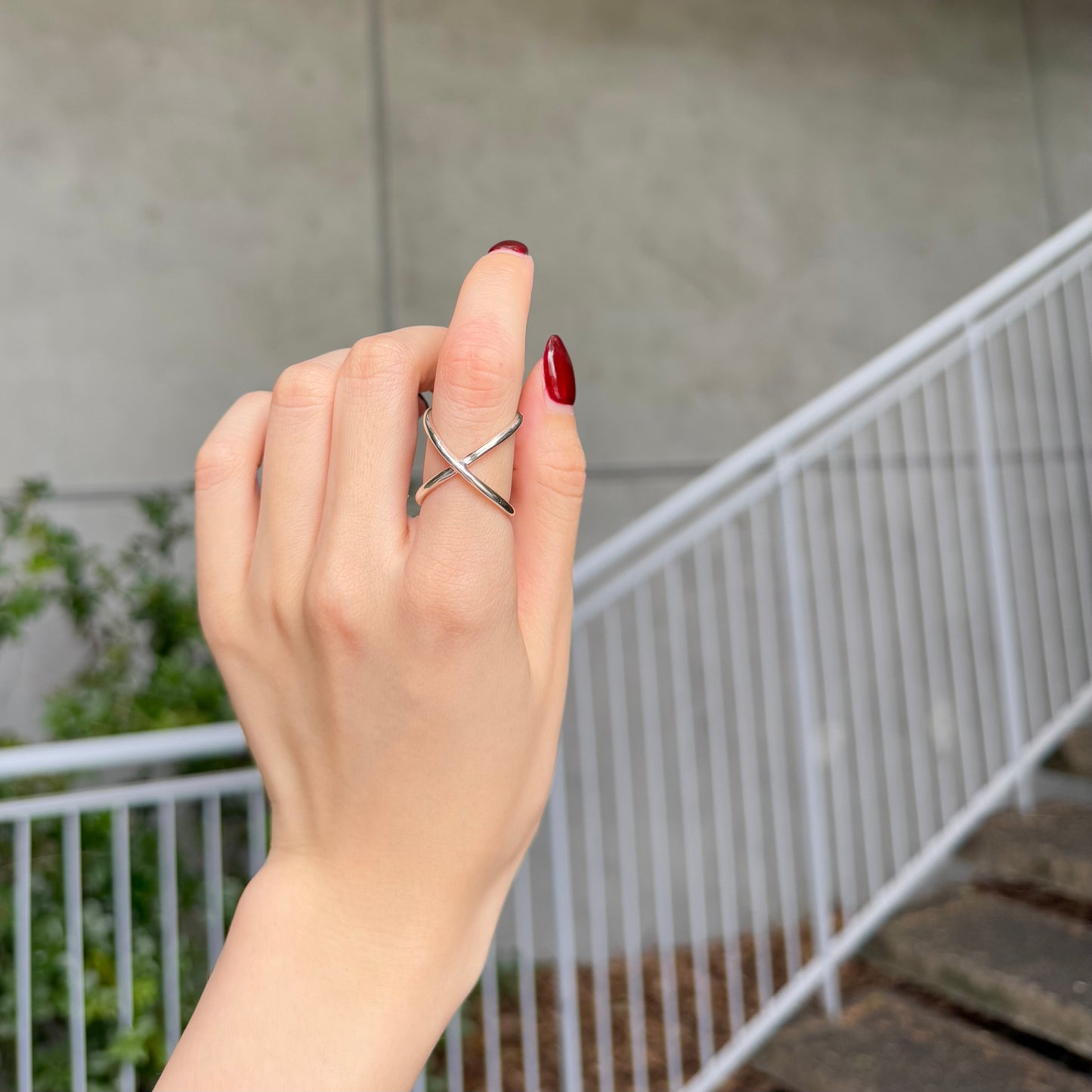 Silver925 plain ring 45