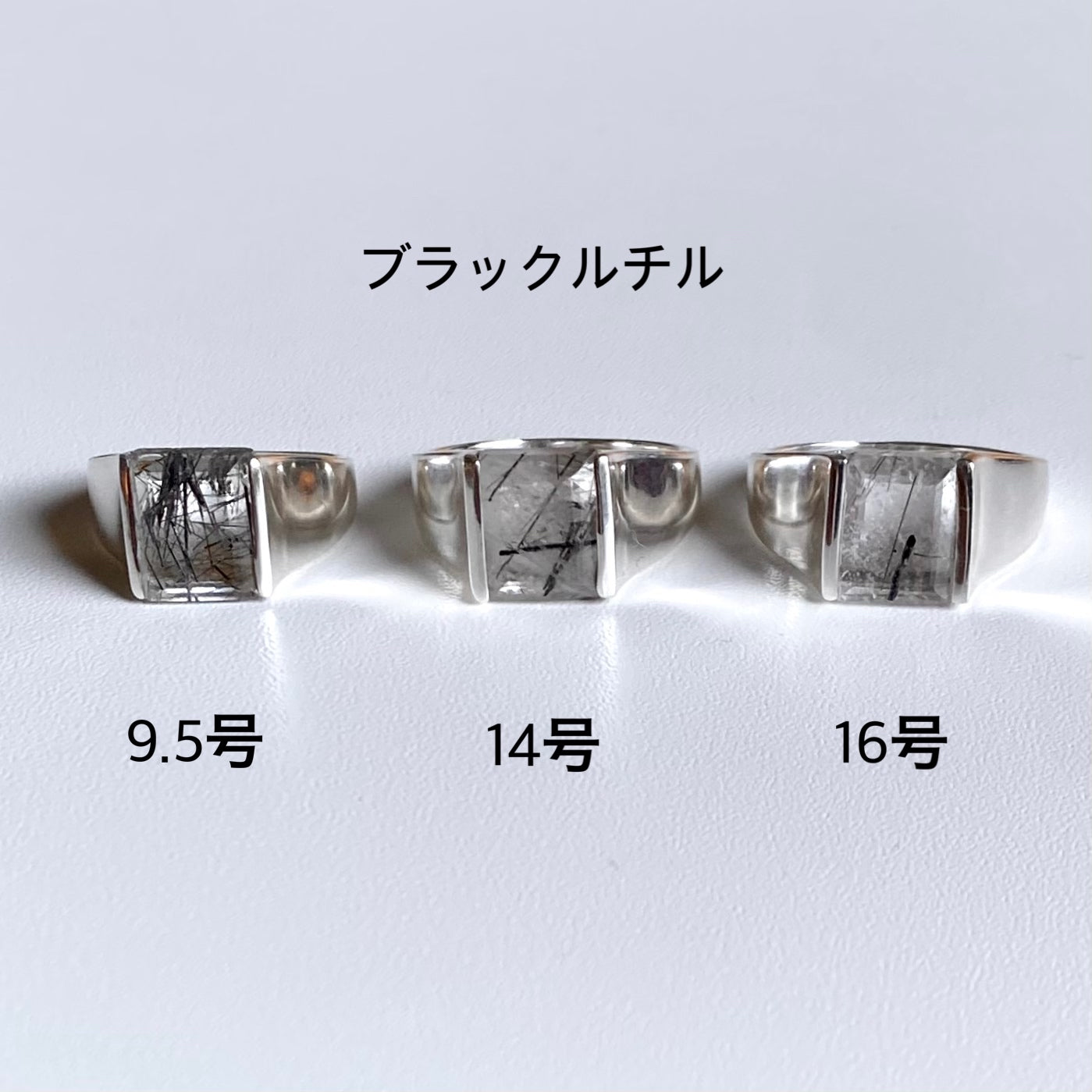 Silver925 square ring 7