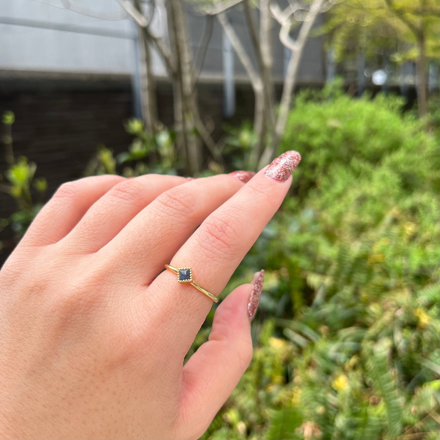 Brass petit ring 68