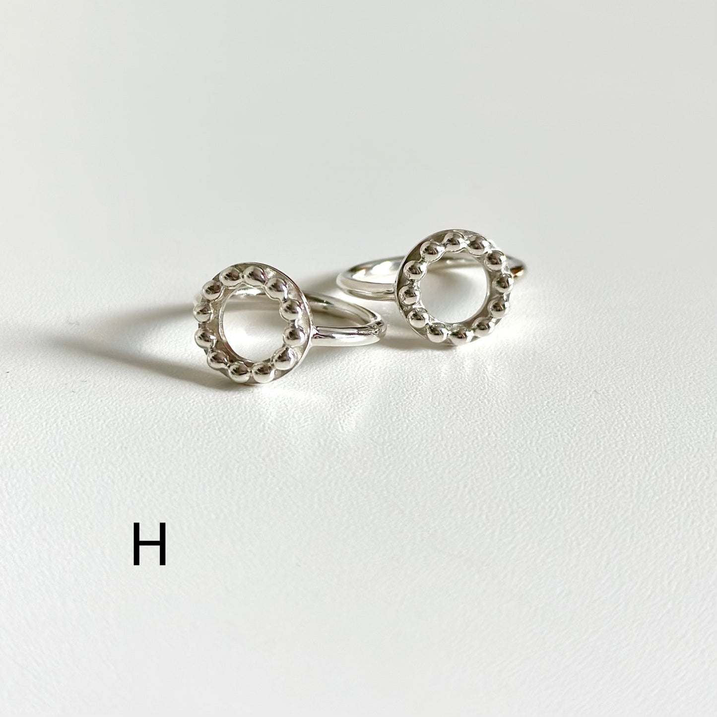 Silver925 plain ring 83