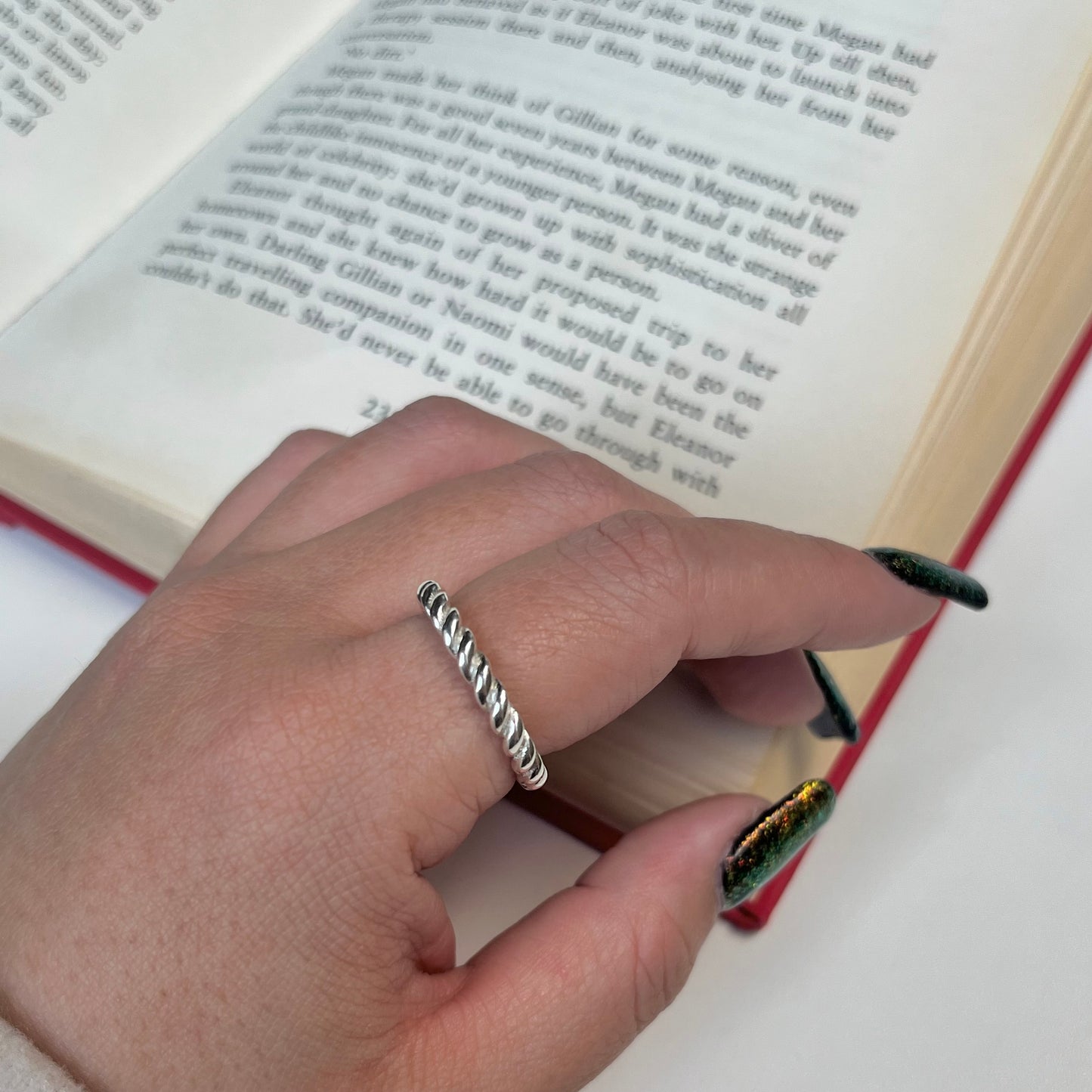 Silver925 plain ring 137