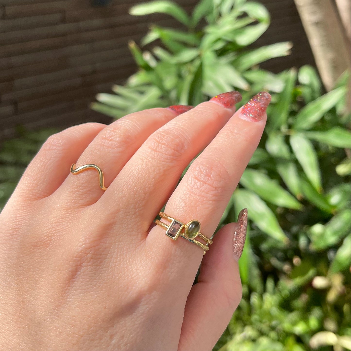 Brass petit ring 67