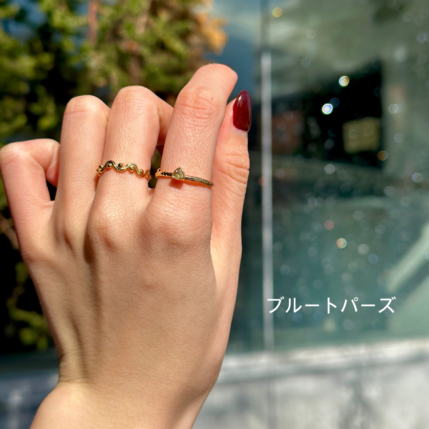 Brass petit ring 52