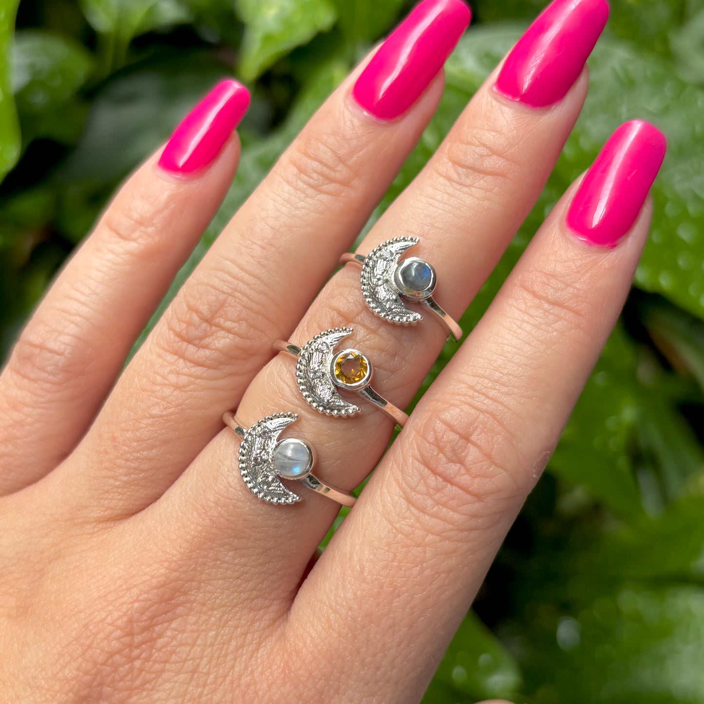 Moon design ring 1