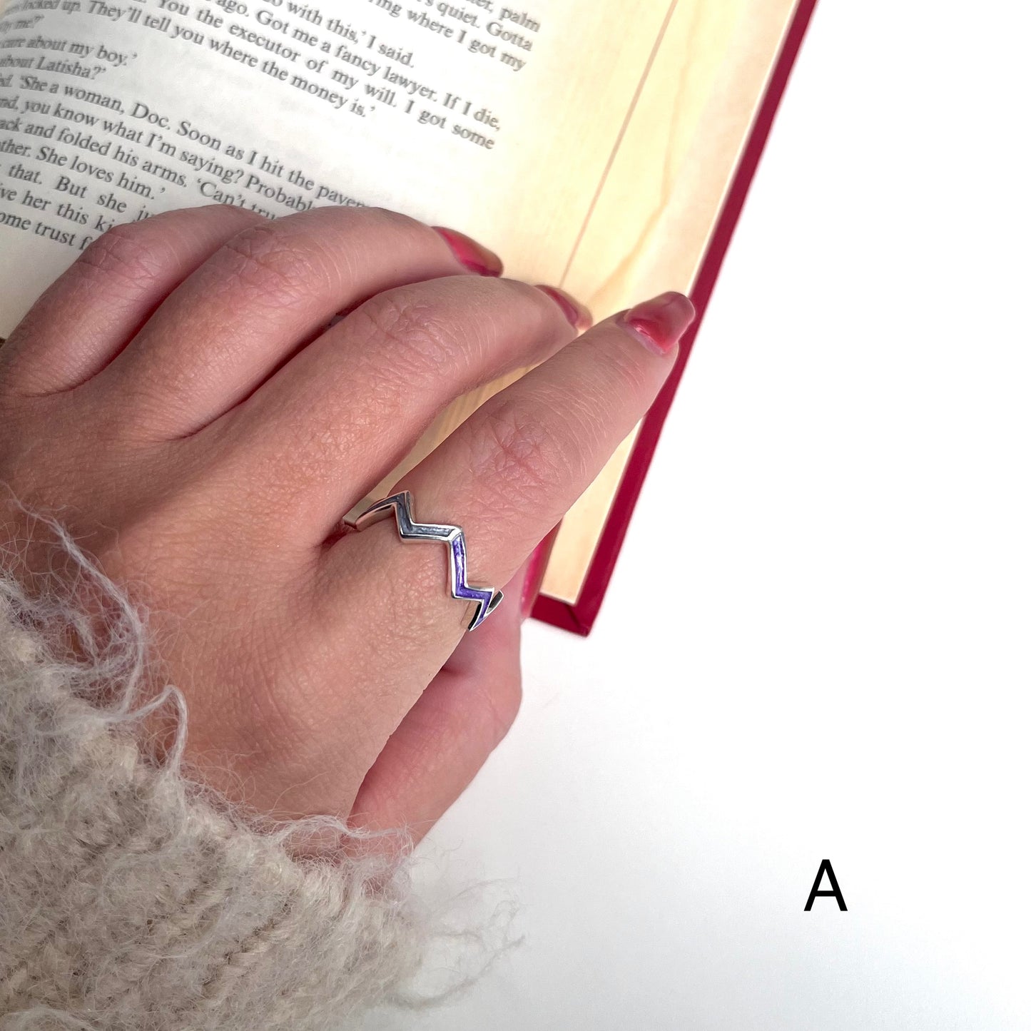 Enamel design ring 1