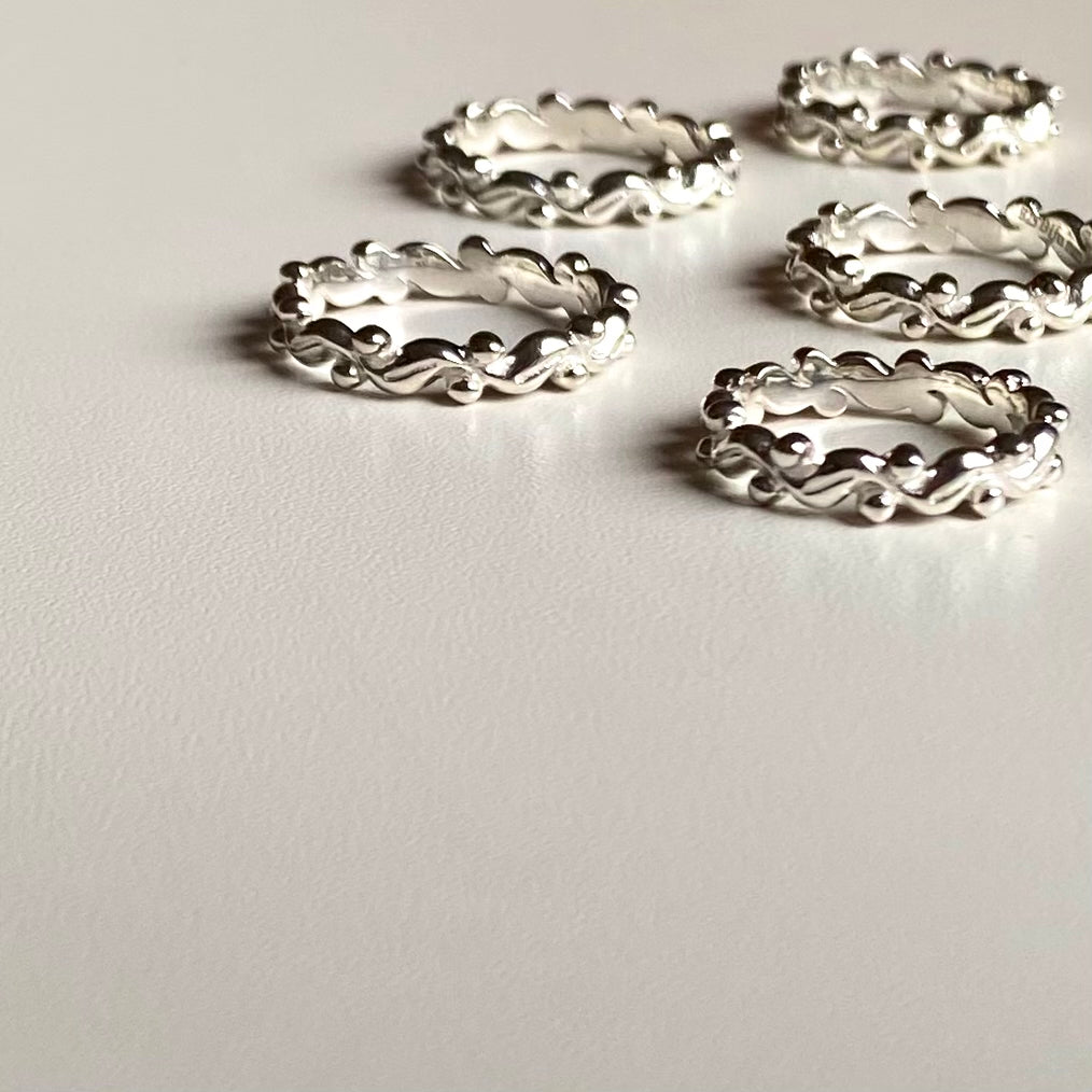 Silver925 plain ring 63
