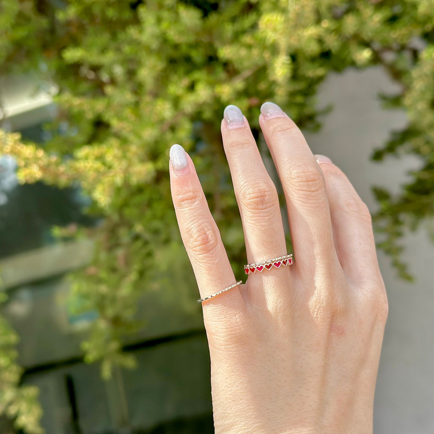 Silver925 plain ring 5