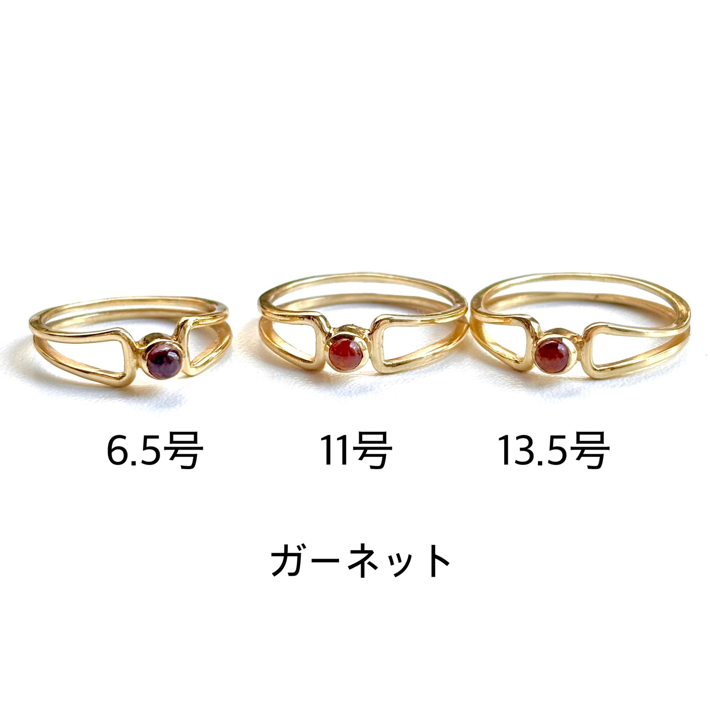 Brass design ring 6