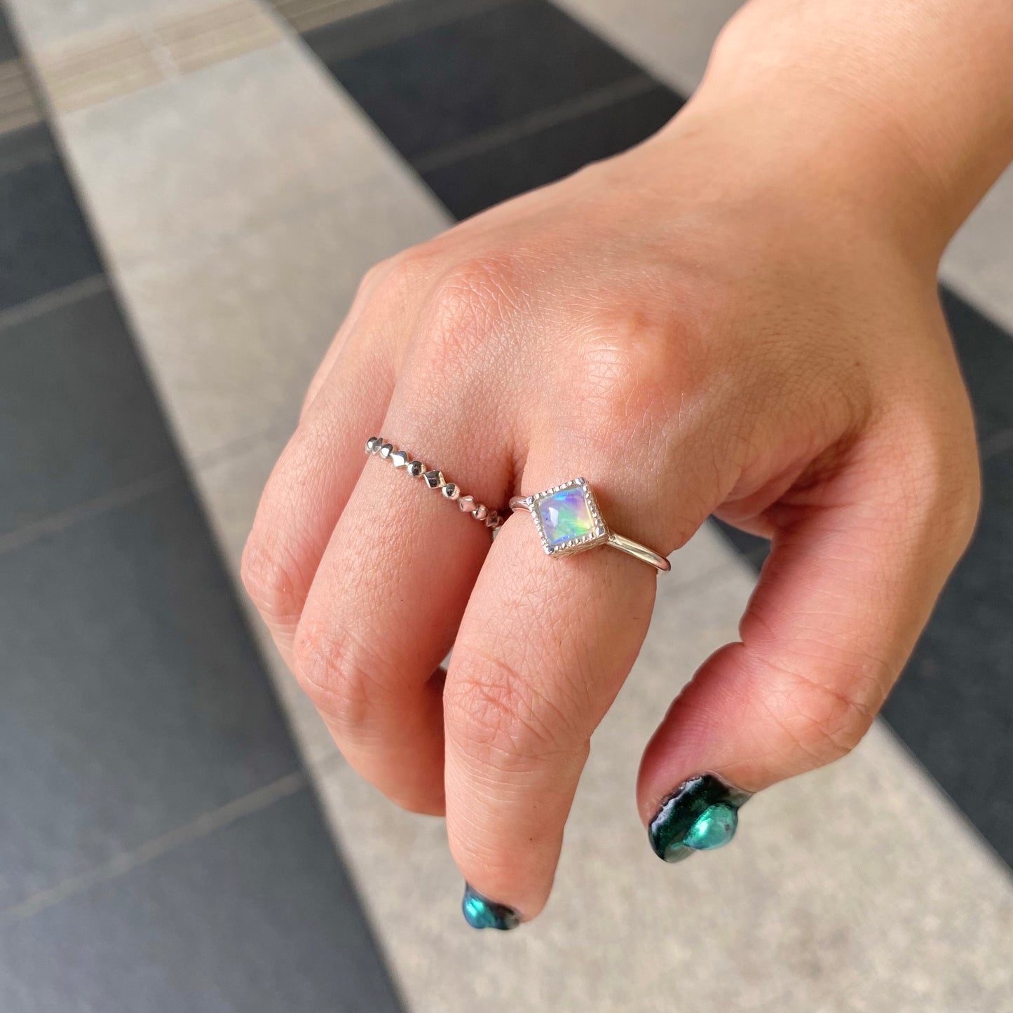 Silver925 petit ring 8