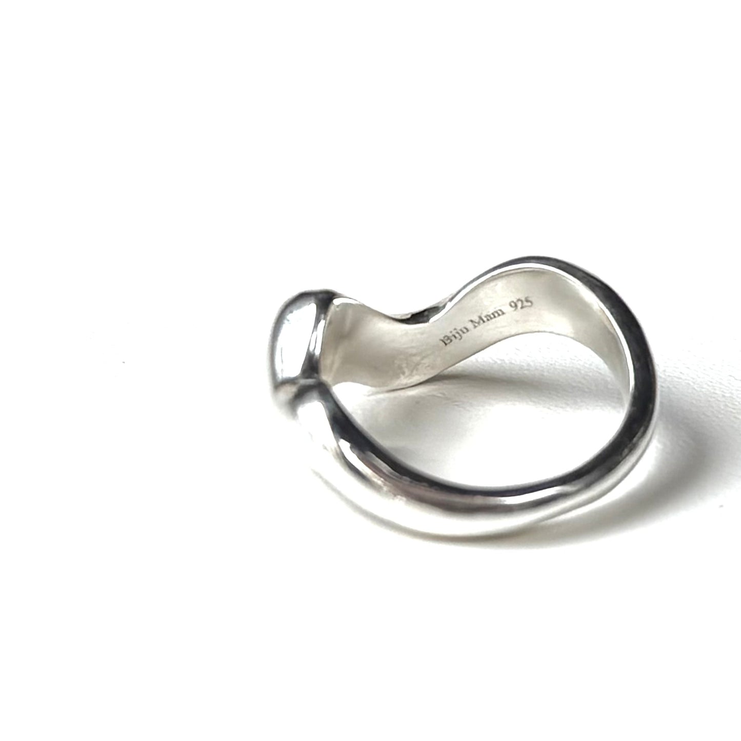 Silver925 plain ring 1