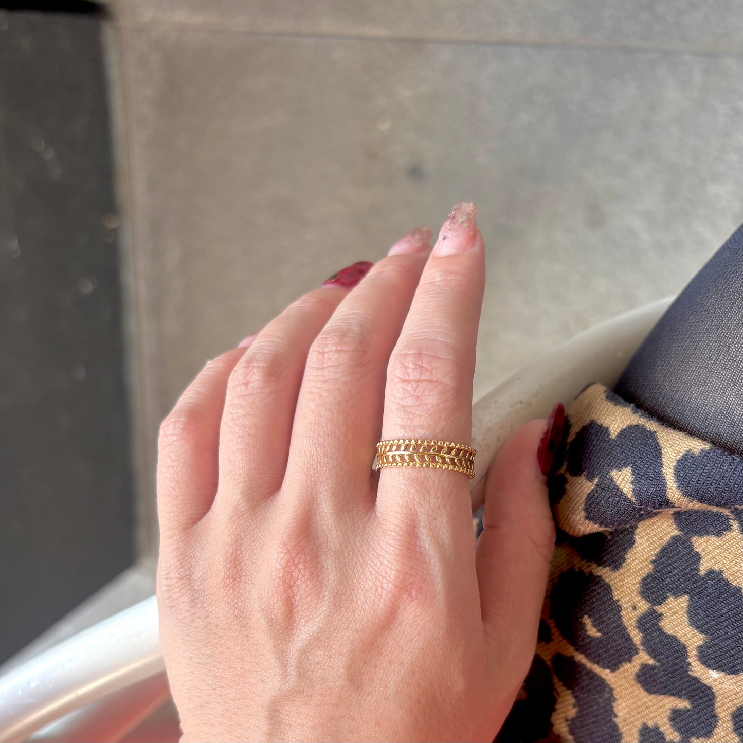 Brass plain ring 29