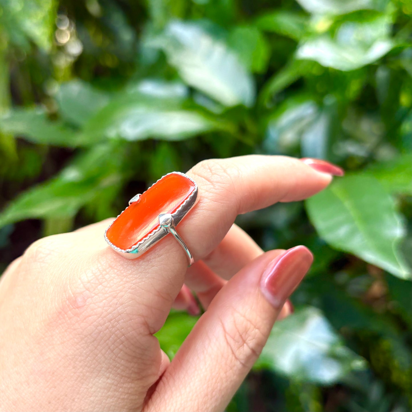 Big stone design ring 3