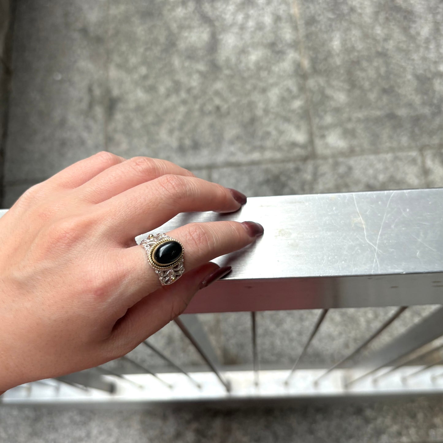 Connect ring〈 Black 〉