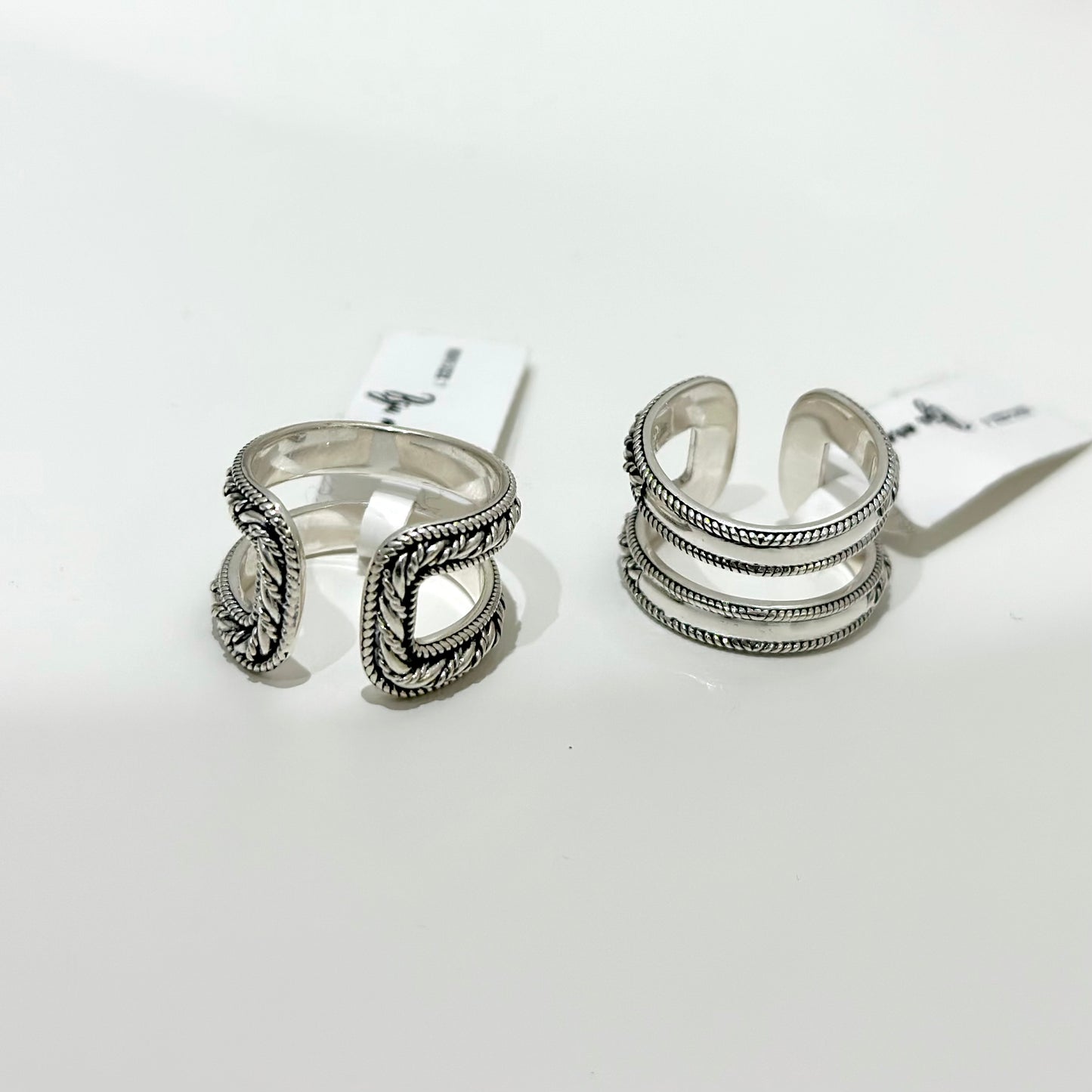 【poco】Silver925 plain ring 1