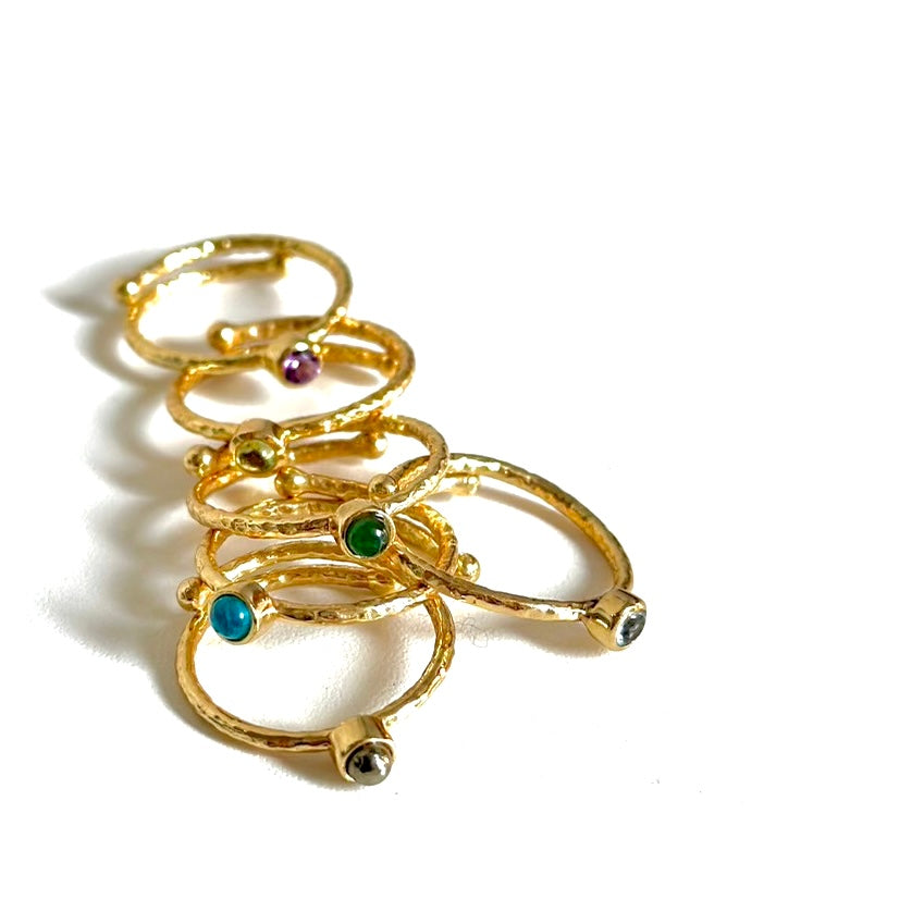 Brass petit ring 41