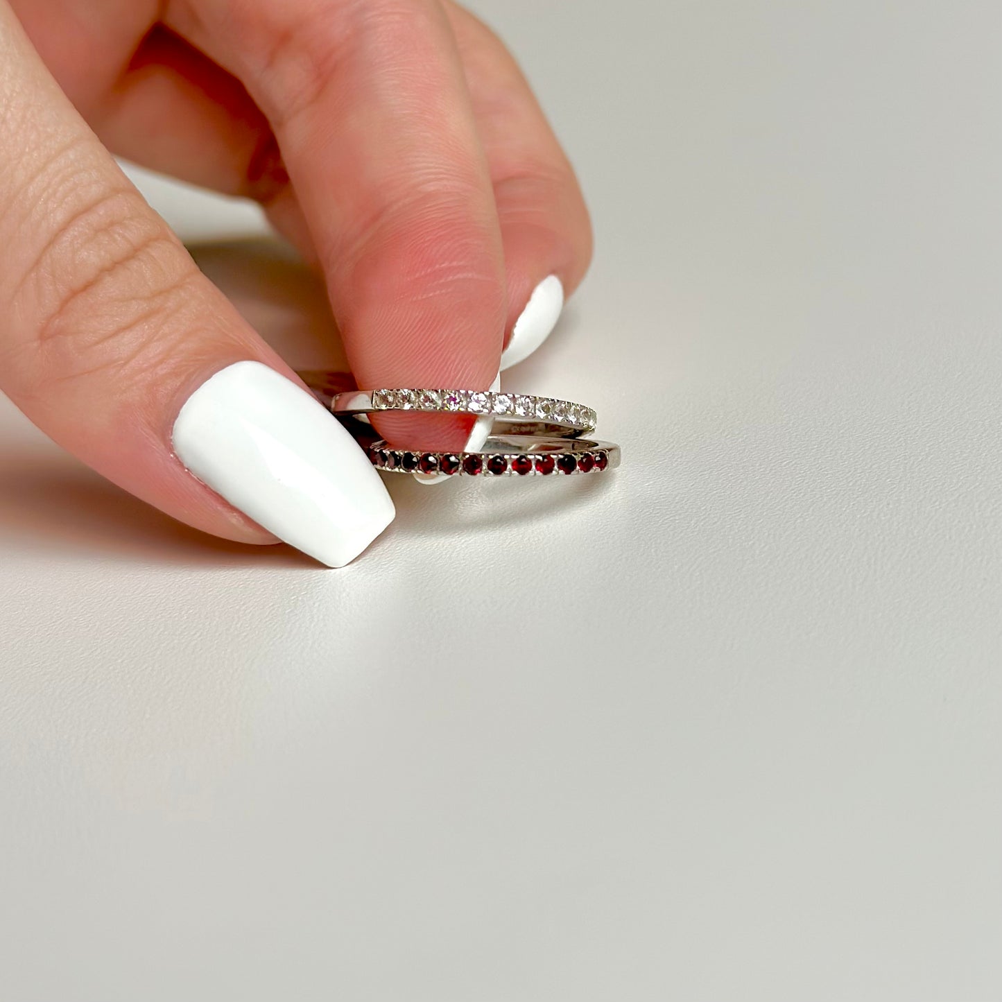 【Biju mam poco】Stone simple ring