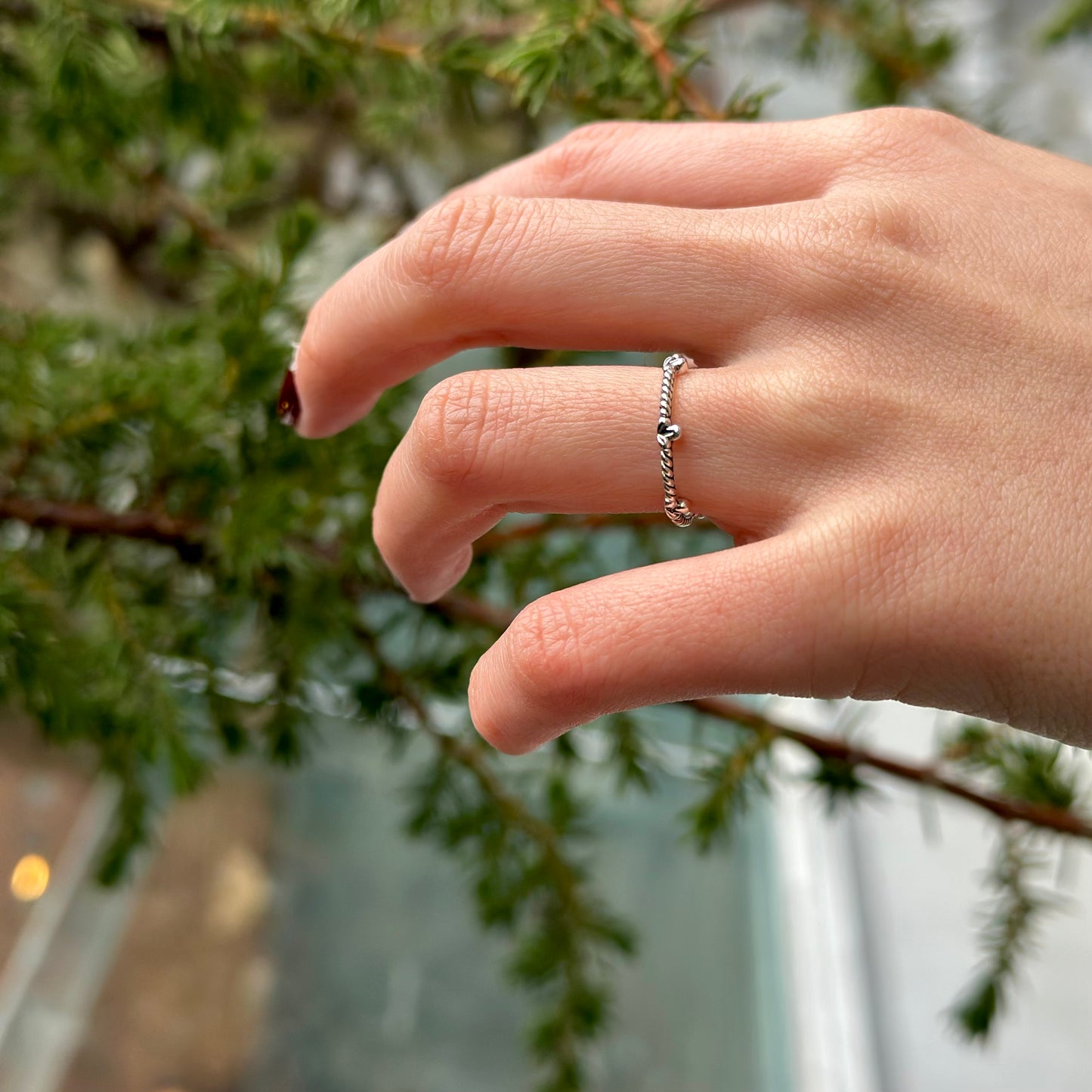 【Biju mam poco】Silver925 plain ring