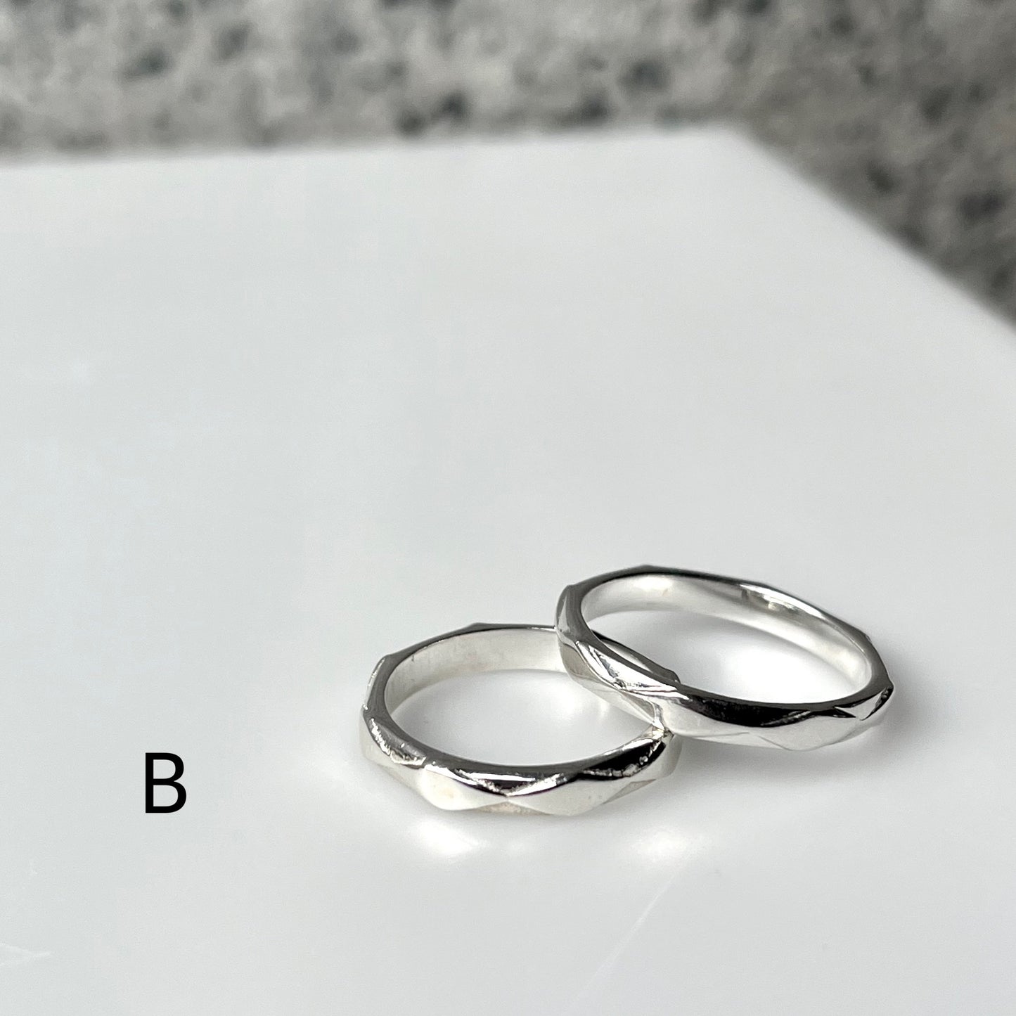 Silver925 plain ring 1
