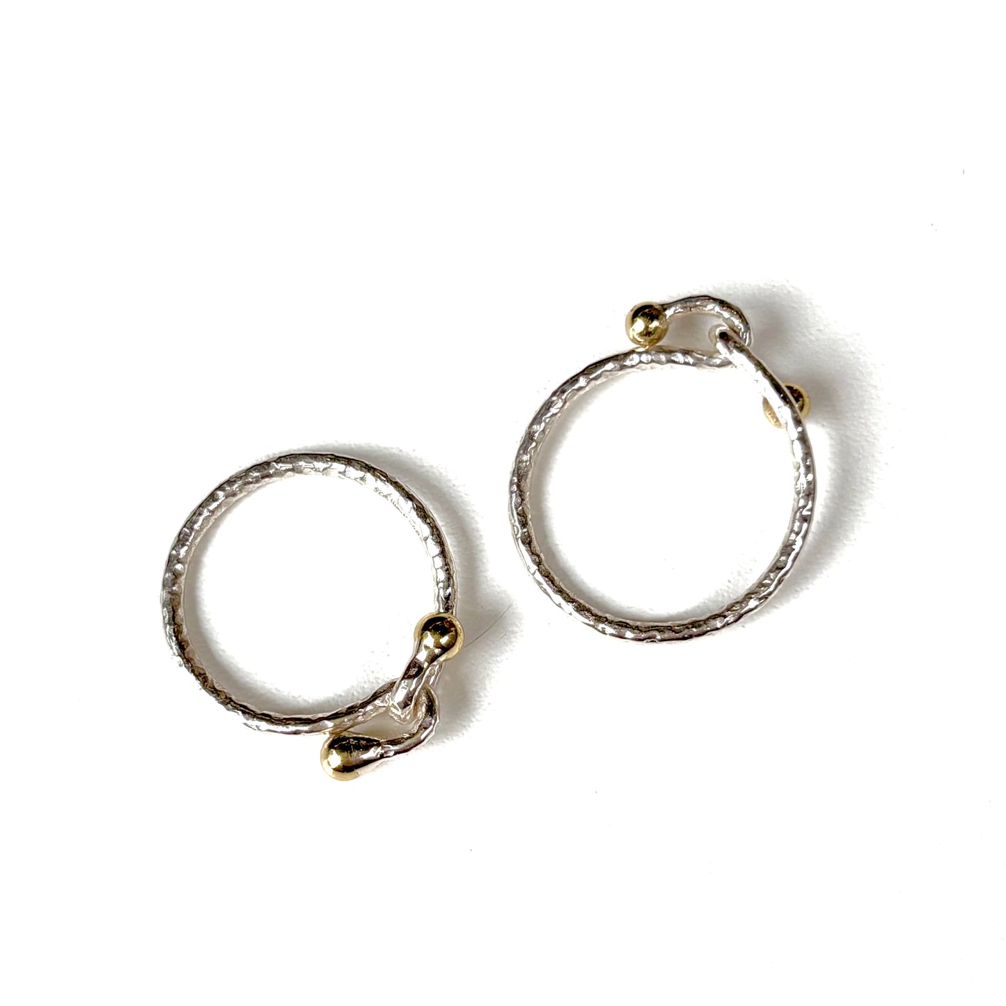 Silver925×Brass plain ring 15