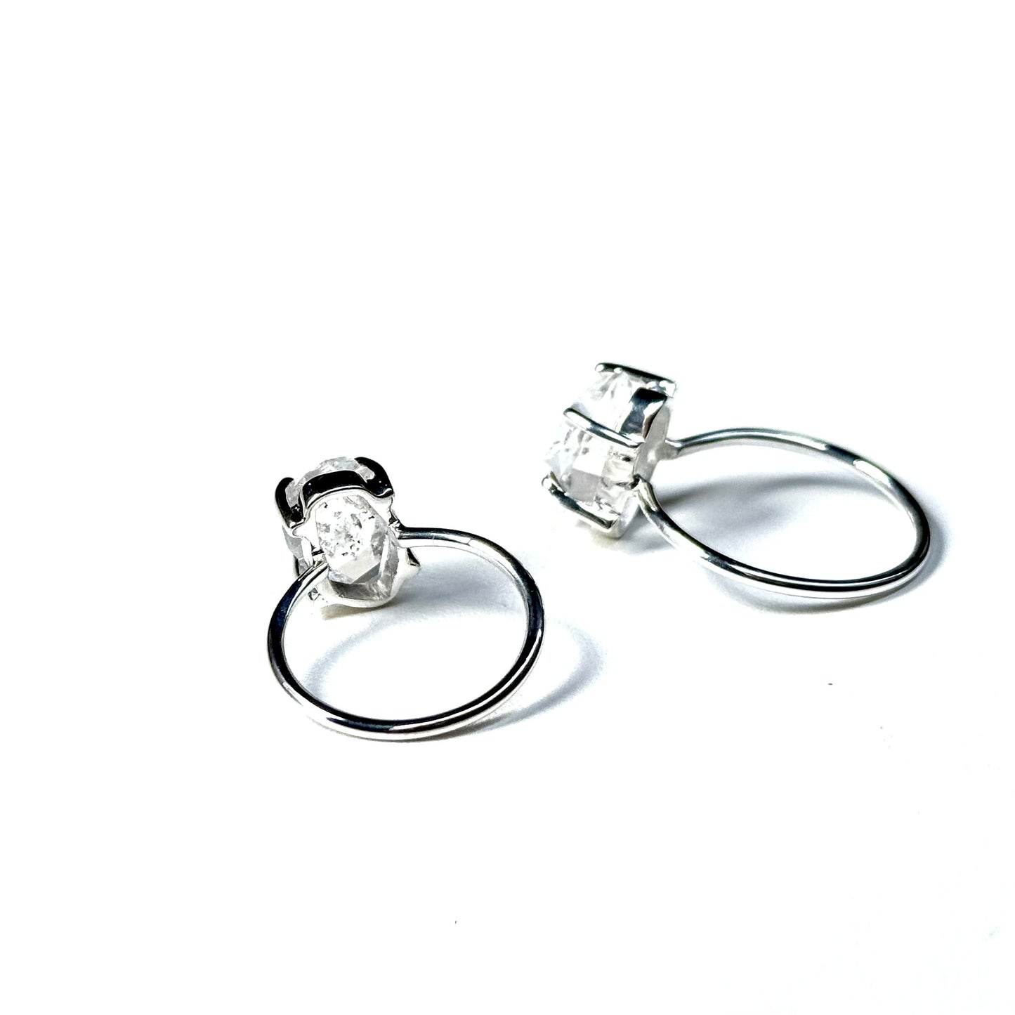 Herkimer diamond ring 4