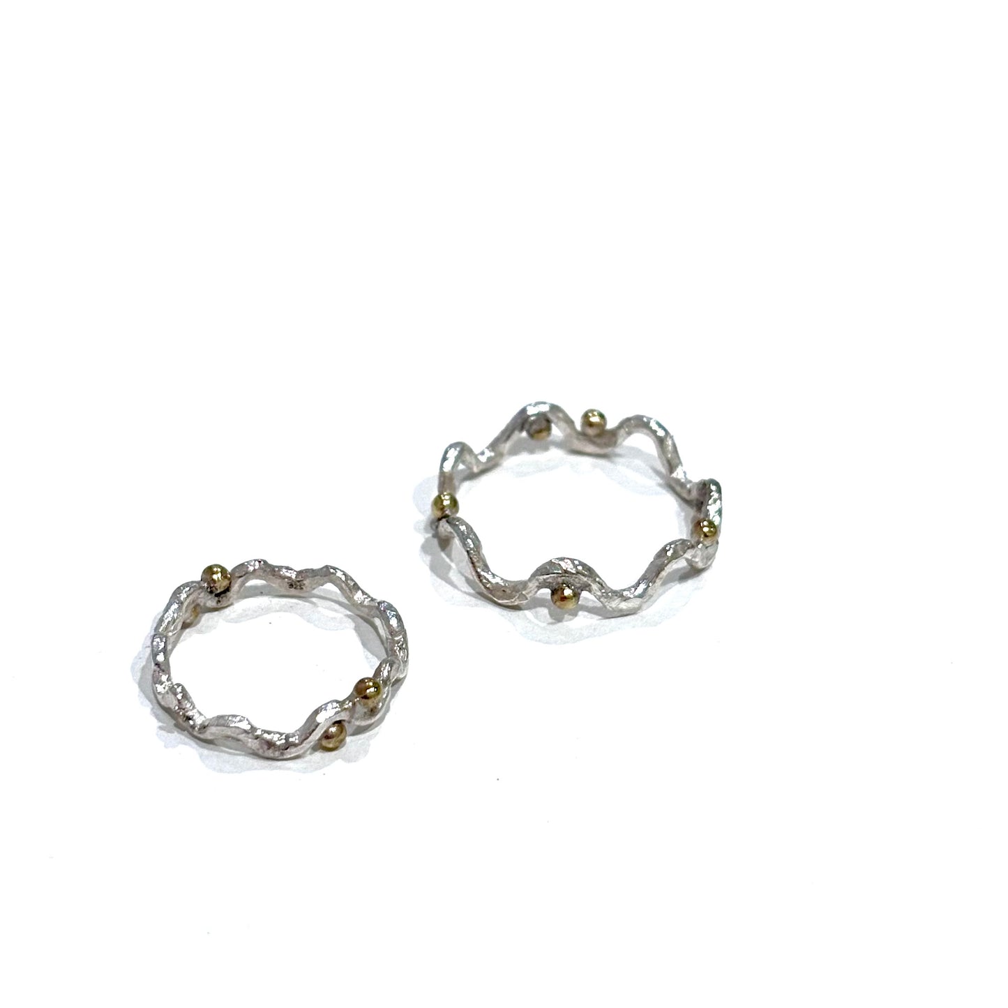 Silver925×Brass plain ring 31