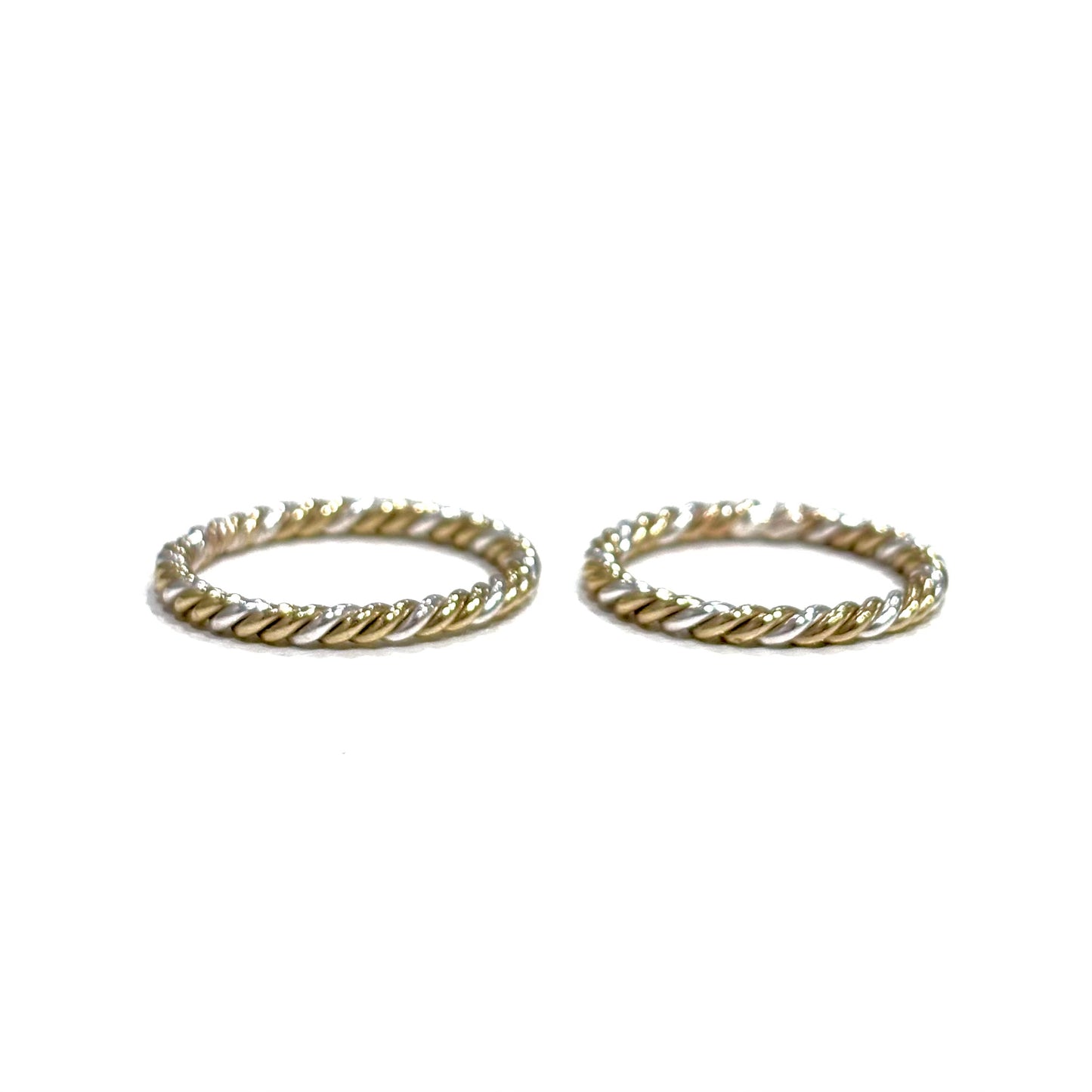 Silver925×Brass plain ring 32