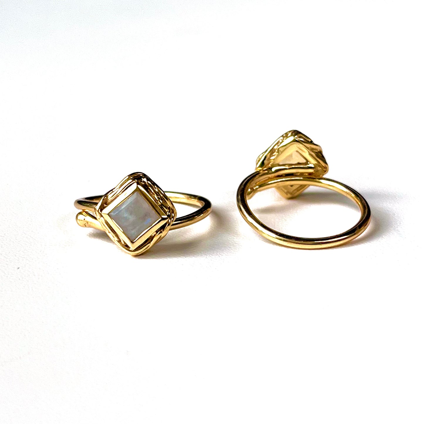Brass design ring