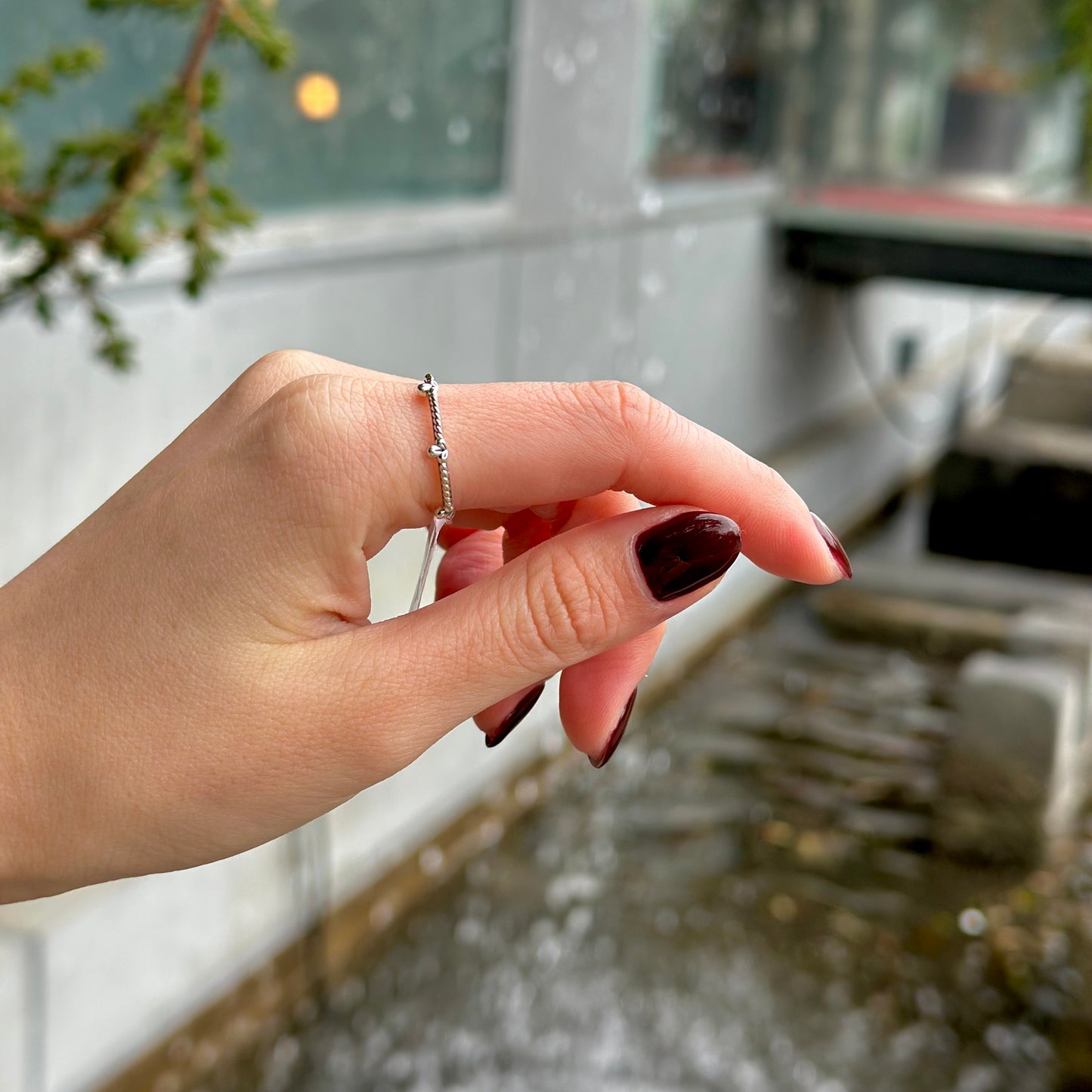 【Biju mam poco】Silver925 plain ring