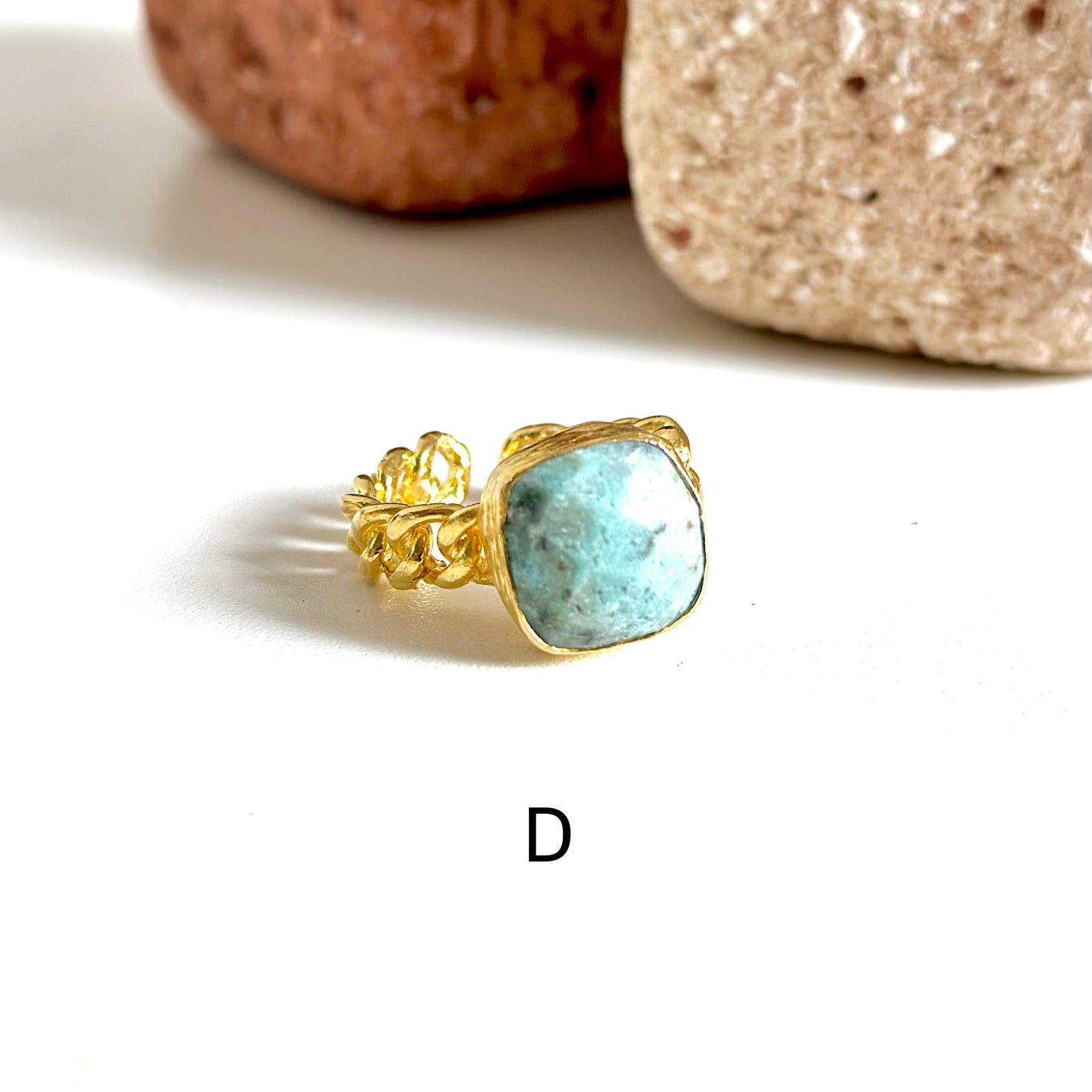 Brass design ring 3