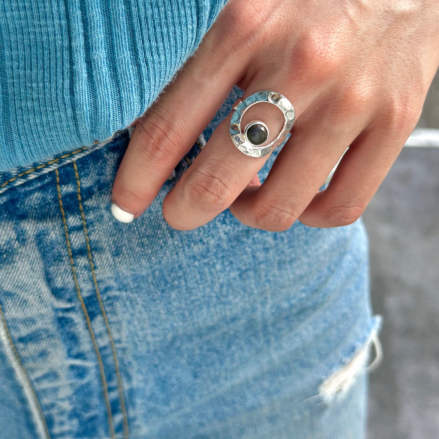 Silver925 design ring 13