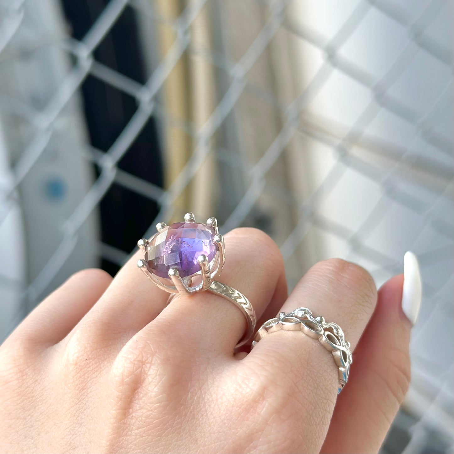 Ametrin ring 2