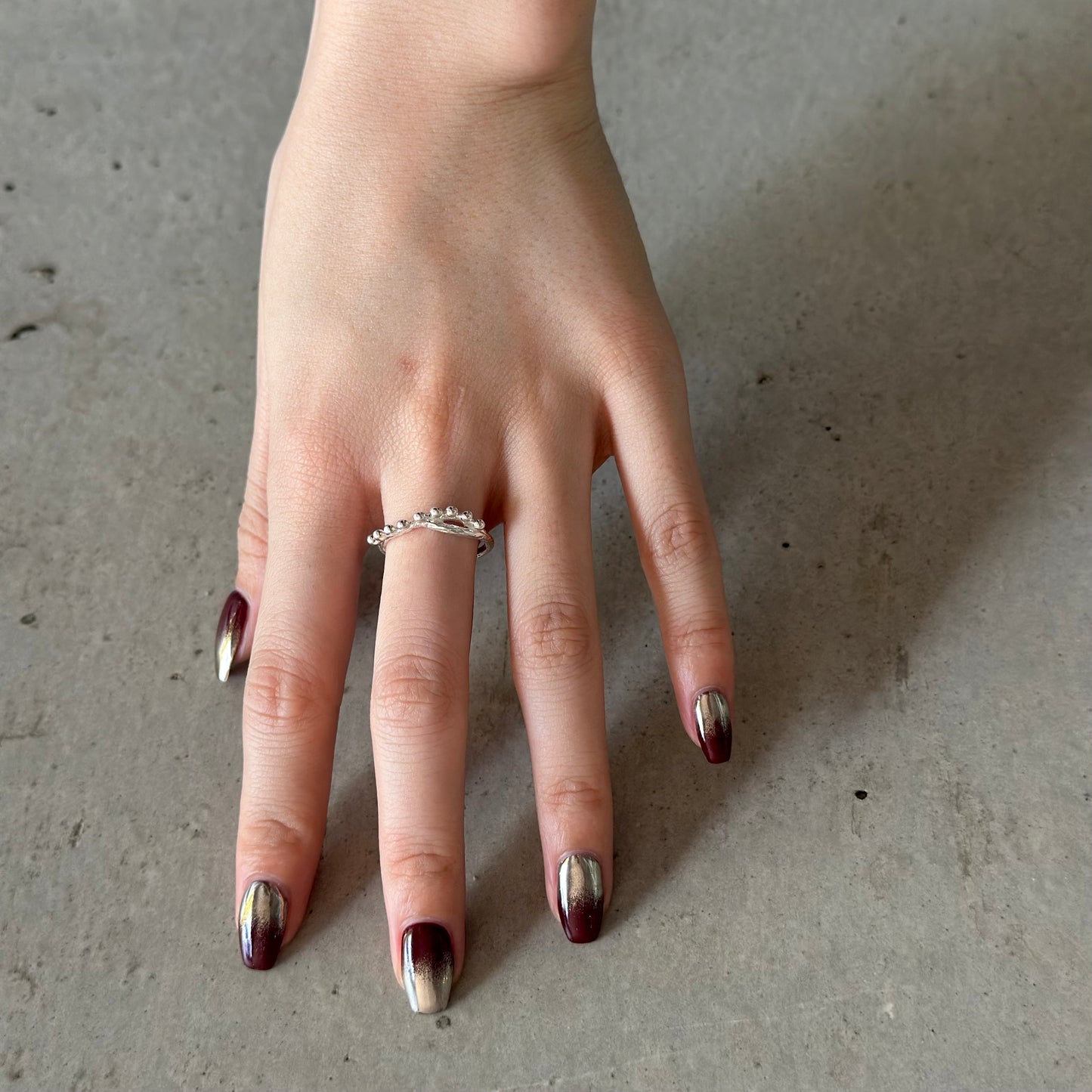 Silver925 plain ring 79