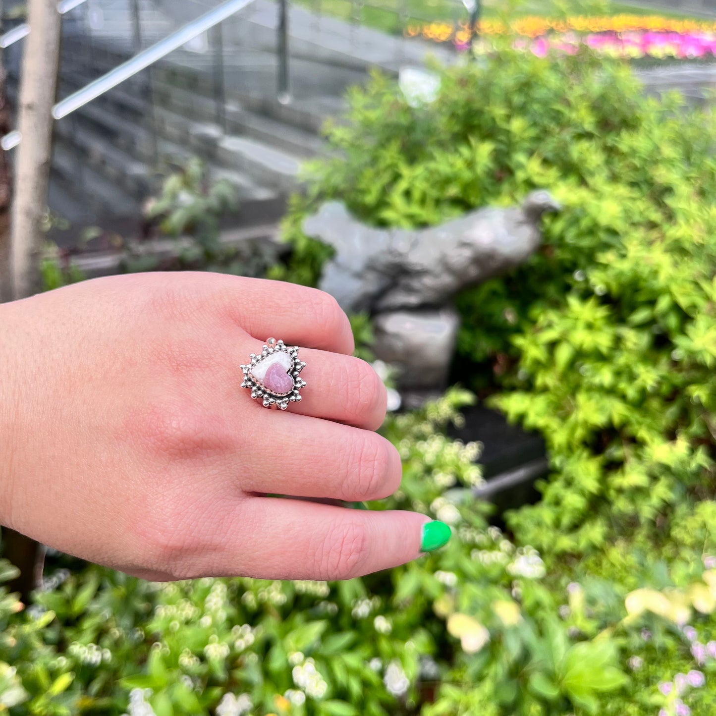 Heart ring 5