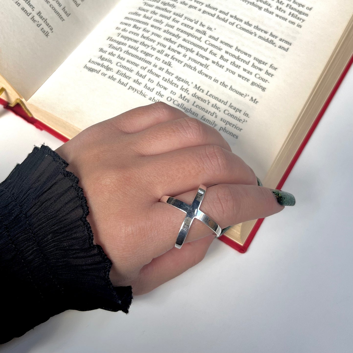 Silver925 plain ring 142