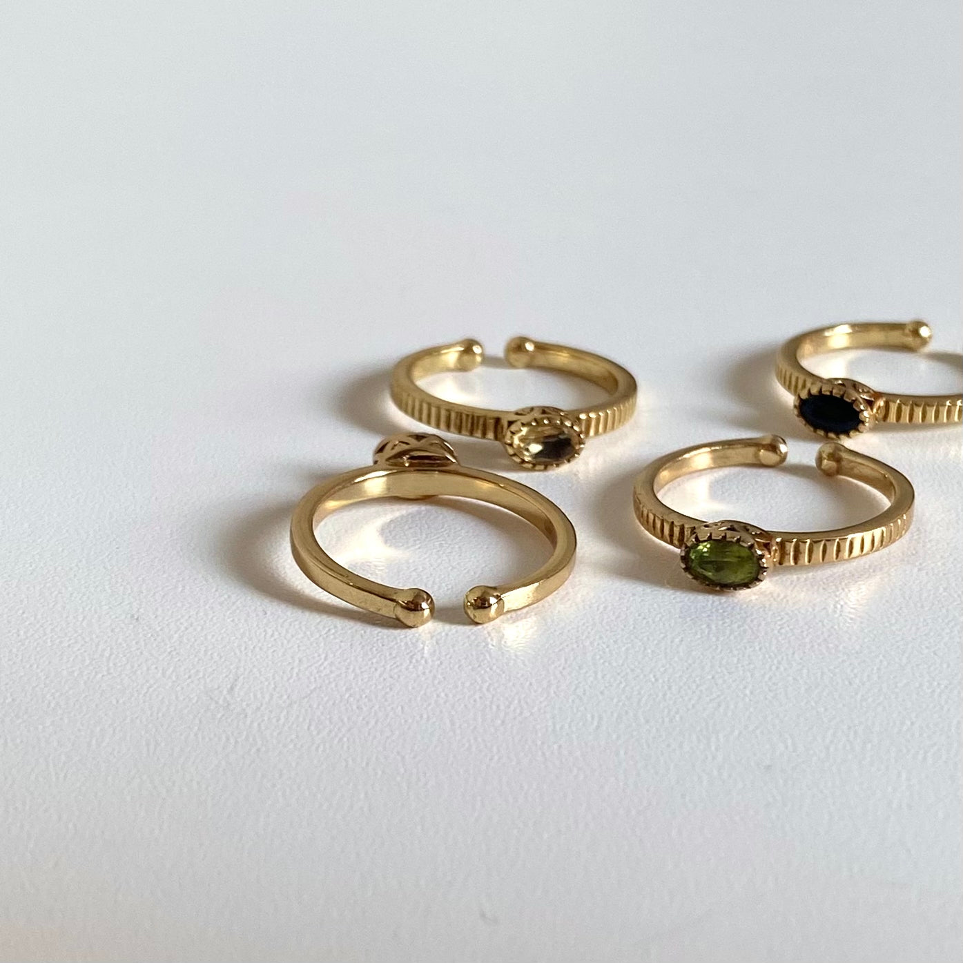 Brass petit ring 15