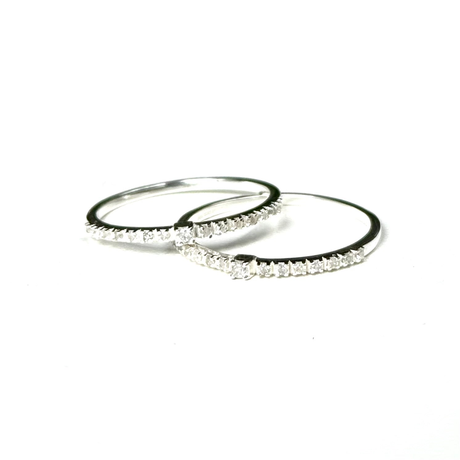 ビジュマムポコ　ダイヤモンド入りリング16号 Biju mam poco】Diamond ring 1