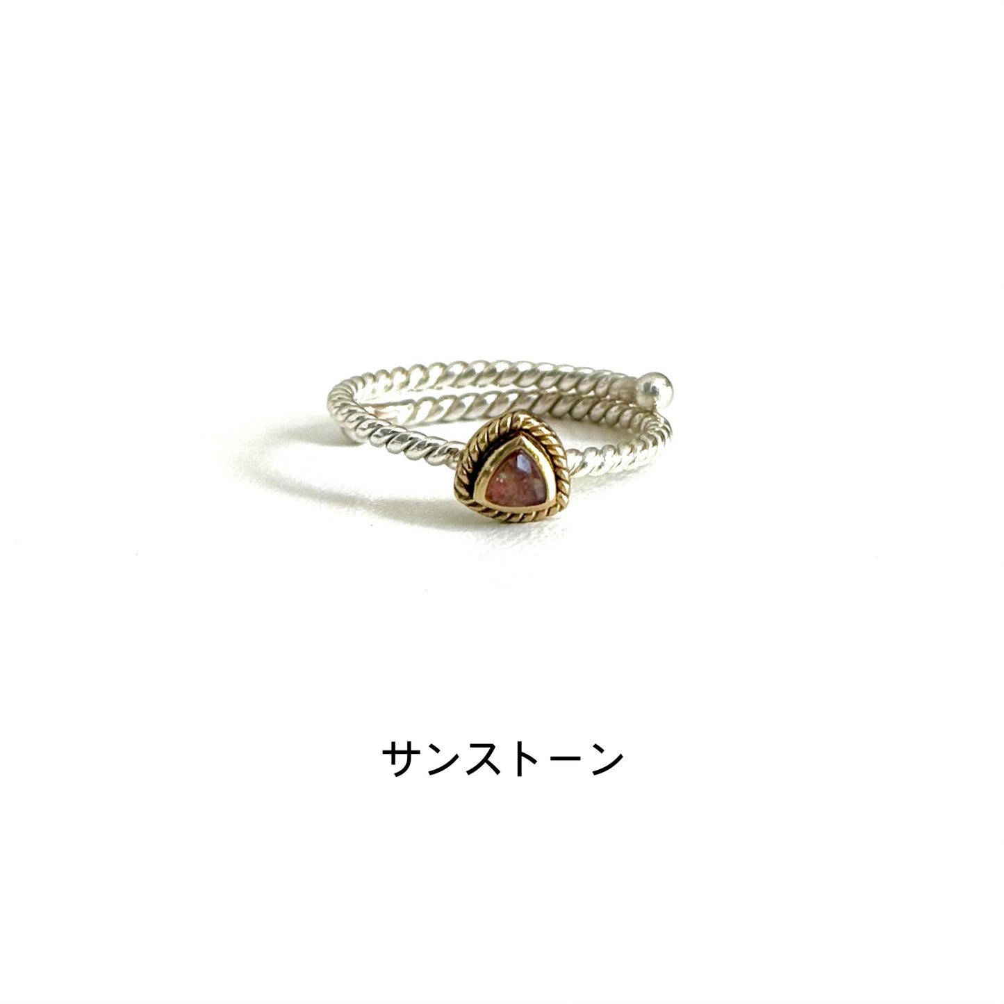 Silver925×Brass petit ring 1
