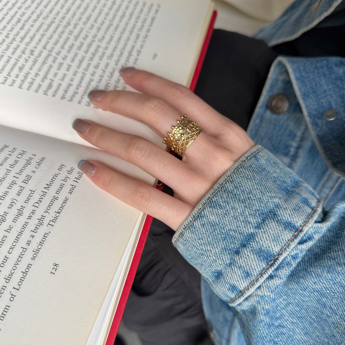 Brass plain ring 66