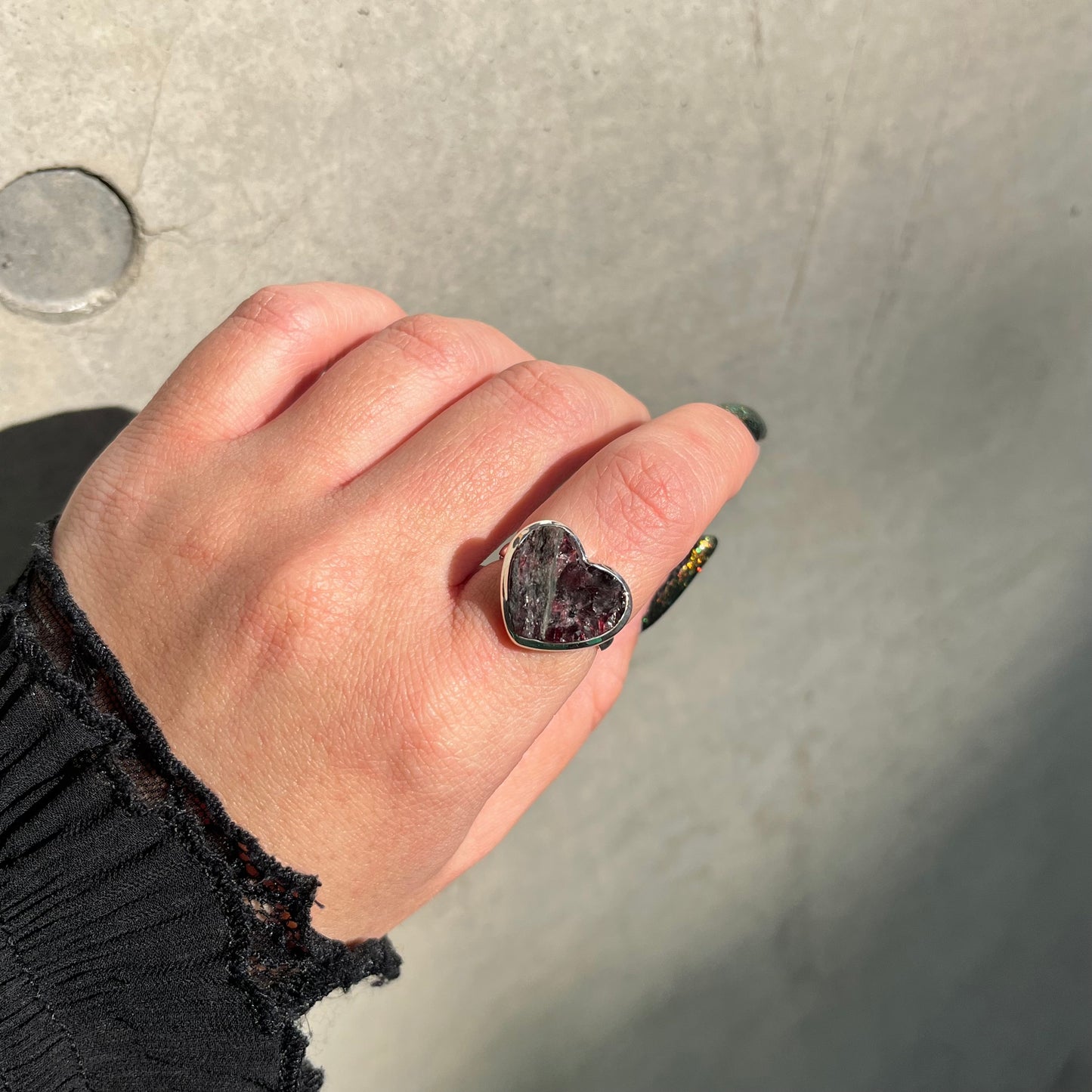 Heart design ring 11