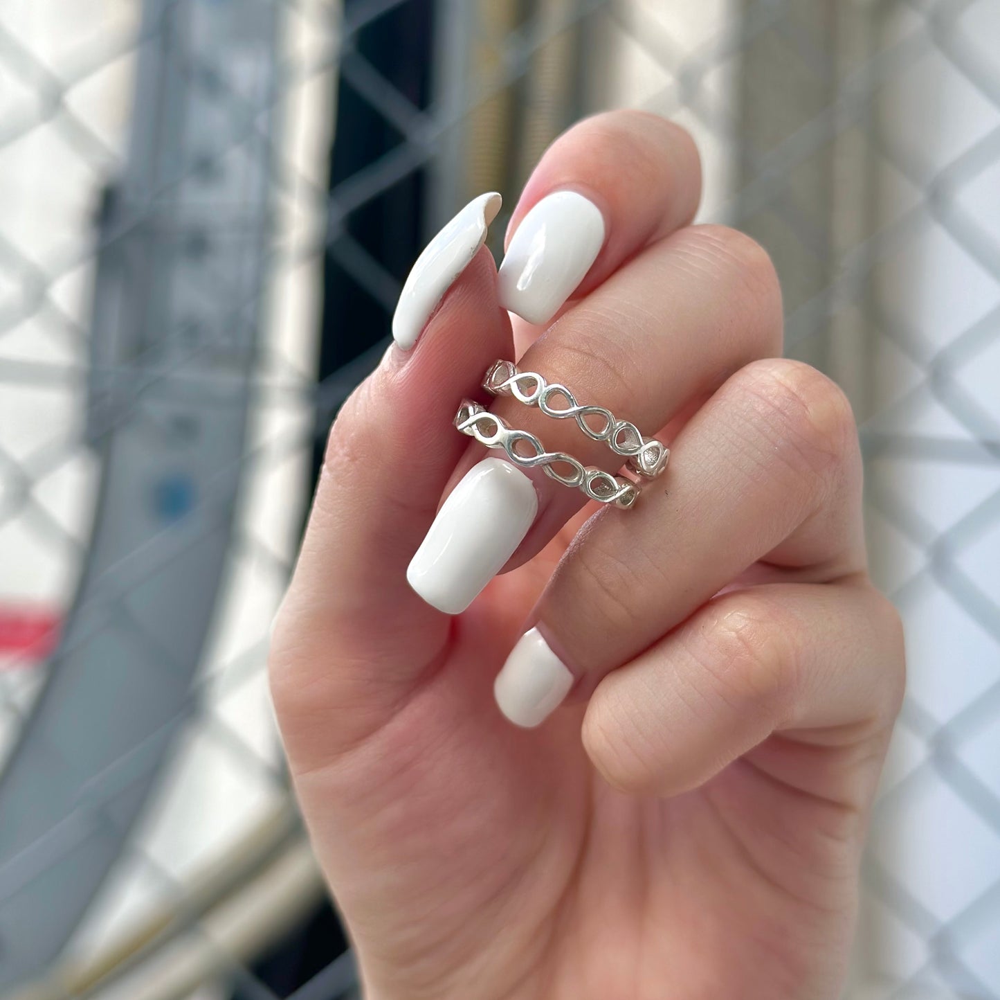 Silver925 plain ring 56