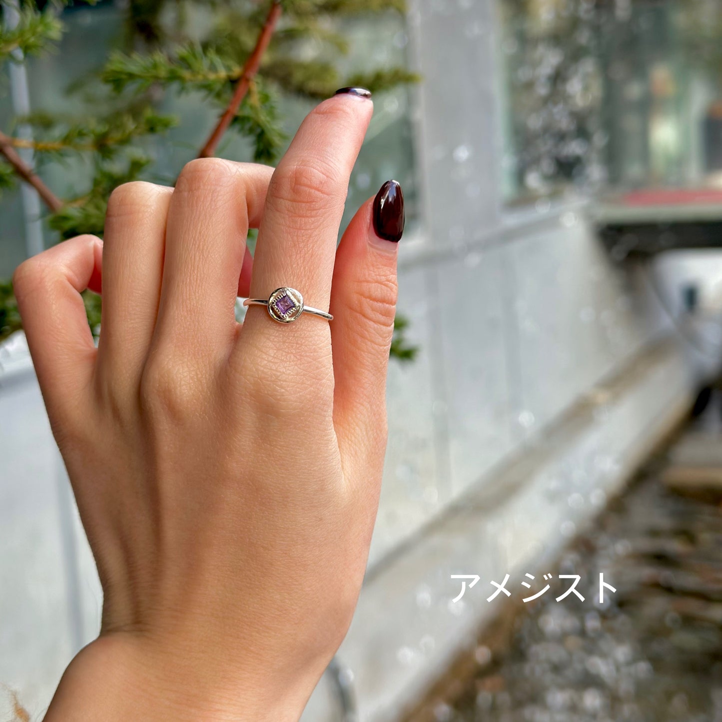 Silver925 petit ring 43