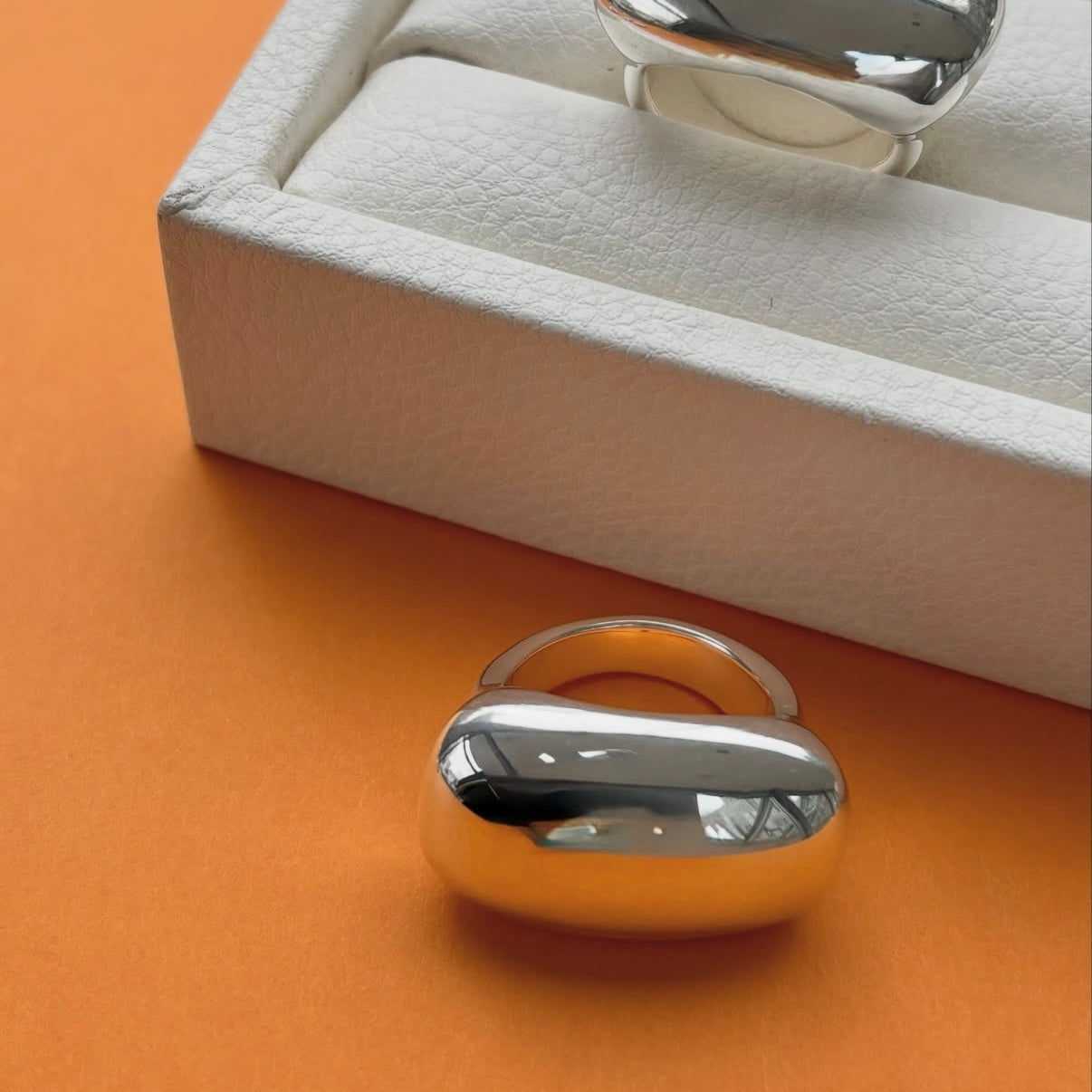 Silver925 plain ring 54 – Biju mam